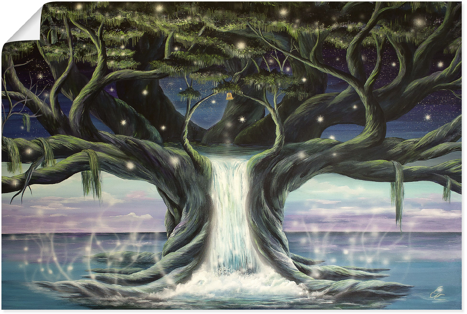 Artland Wandbild "Der Baum der Seelen", Landschaften, (1 St.), als Leinwand günstig online kaufen