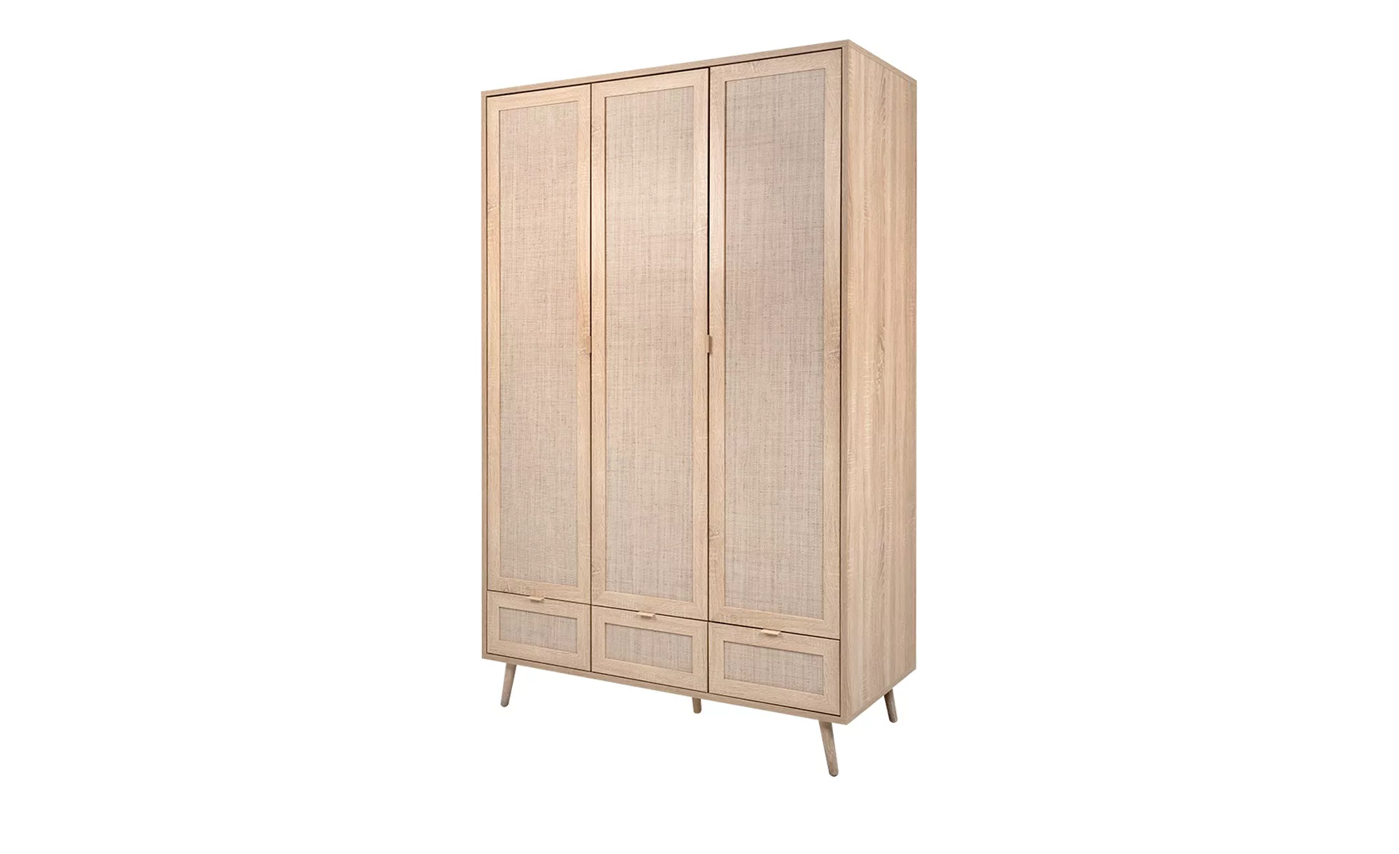 Kleiderschrank  Rafia ¦ holzfarben ¦ Maße (cm): B: 120 H: 195 T: 55 Baby > günstig online kaufen