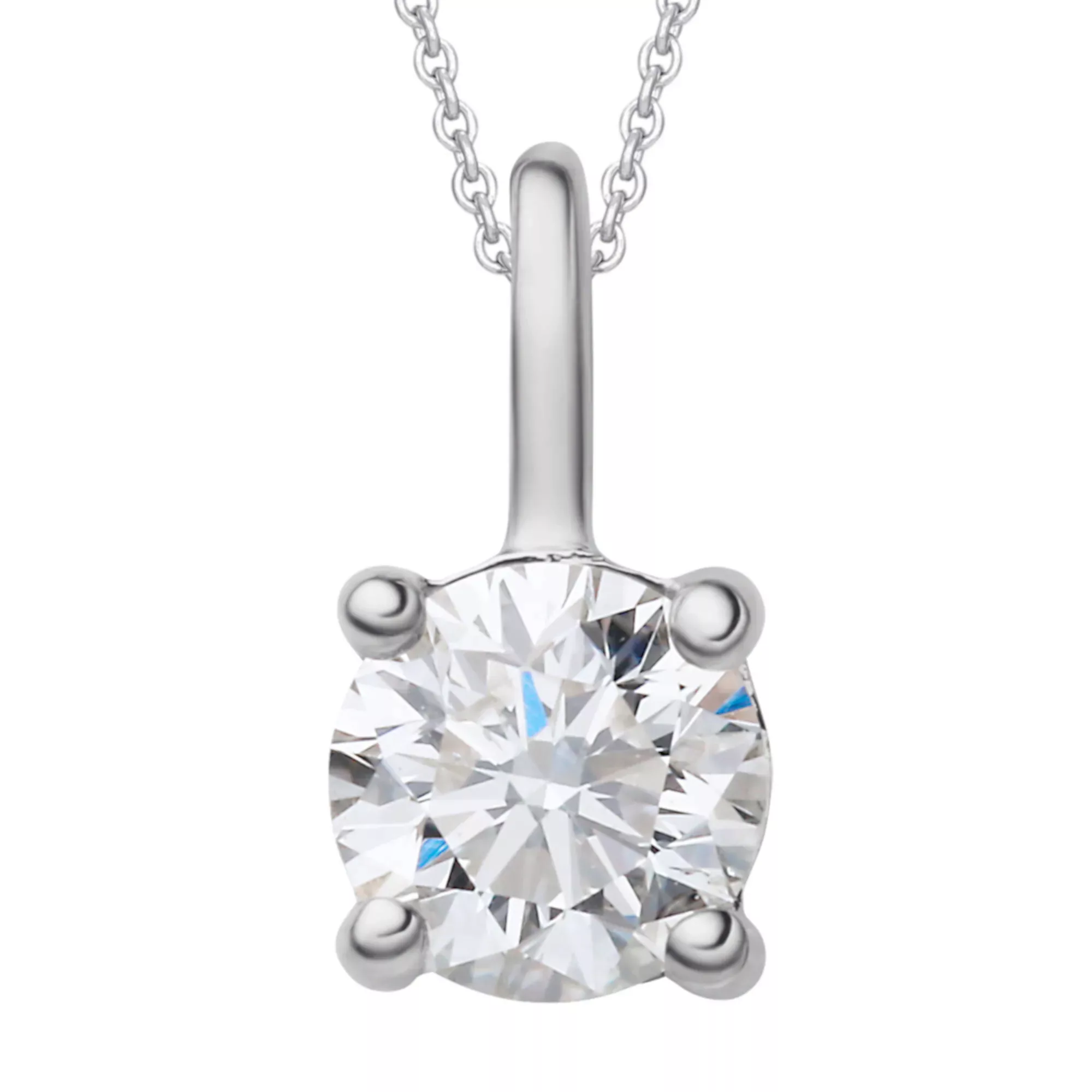 ONE ELEMENT Kette mit Anhänger "0.25 ct Diamant Brillant Anhänger aus 750 W günstig online kaufen