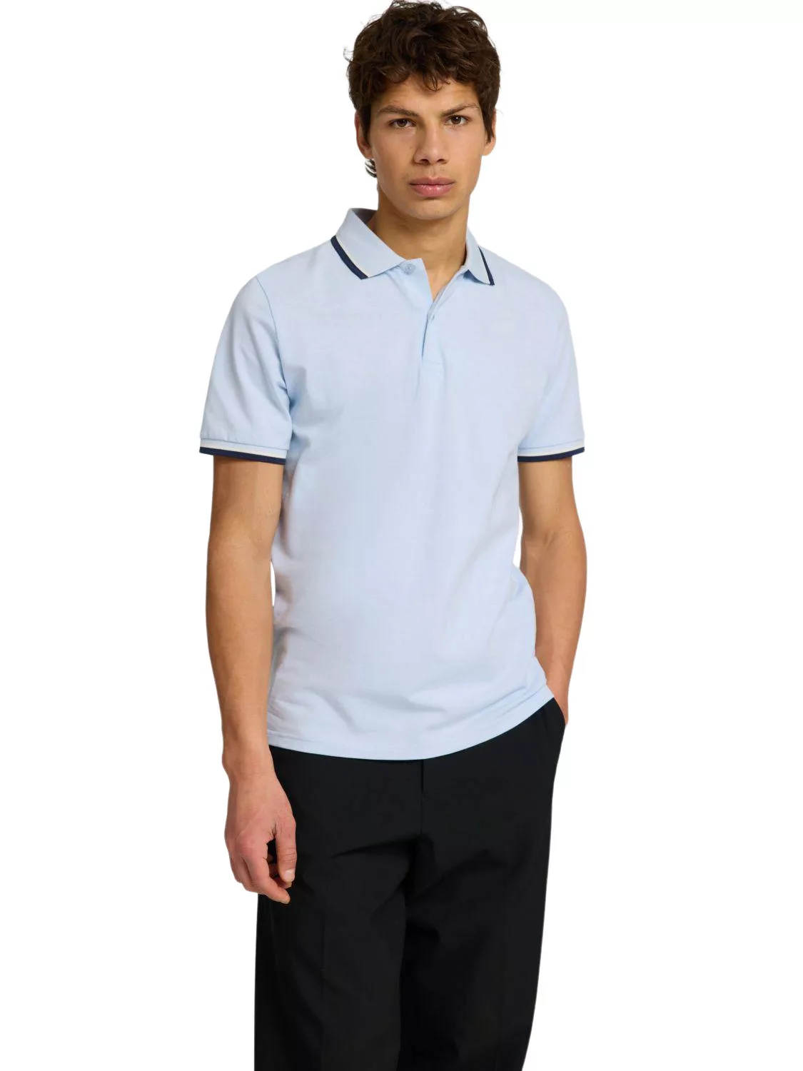 Selected Homme Herren Poloshirt SLHSLIM-ATLAS SPORT - Slim Fit günstig online kaufen