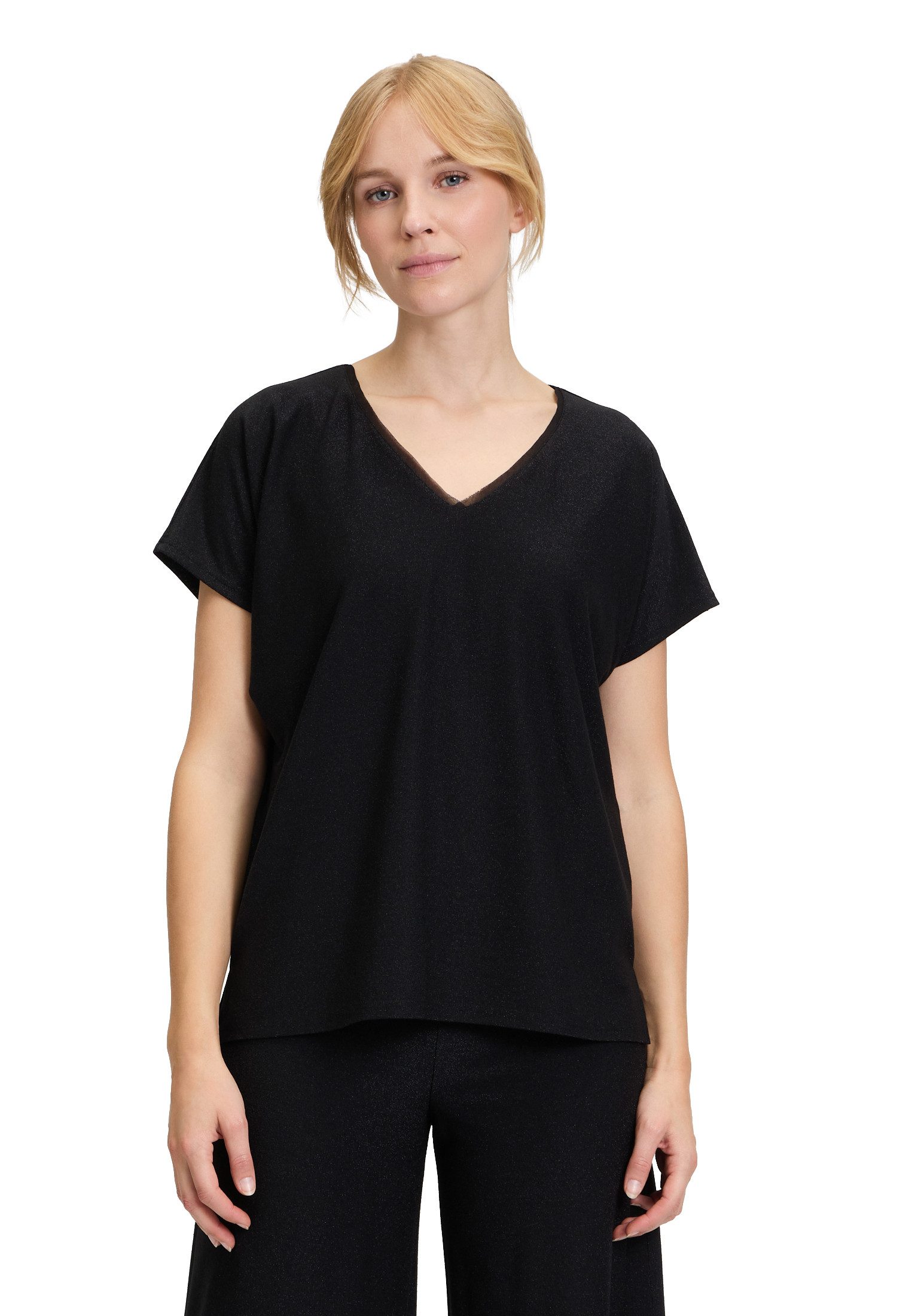 Vera Mont Shirtbluse "Vera Mont Damen Blusenshirt mit V-Ausschnitt" günstig online kaufen