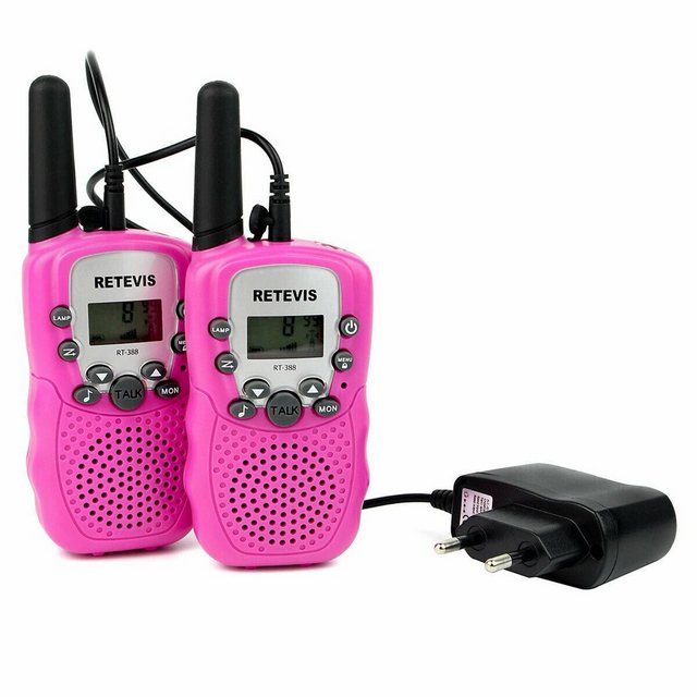 Retevis Walkie Talkie RT-388 Kids Walkie Talkie, 22-Kanal-LCD-Taschenlampe, günstig online kaufen