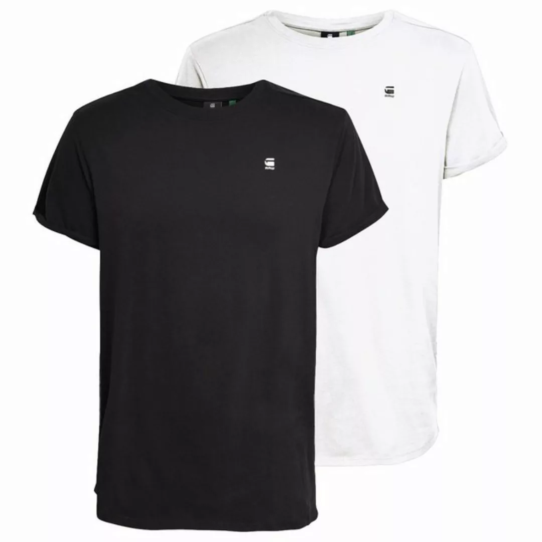 G-Star RAW T-Shirt Herren T-Shirt, 2er Pack - Lash 2 Pack, Rundhals günstig online kaufen