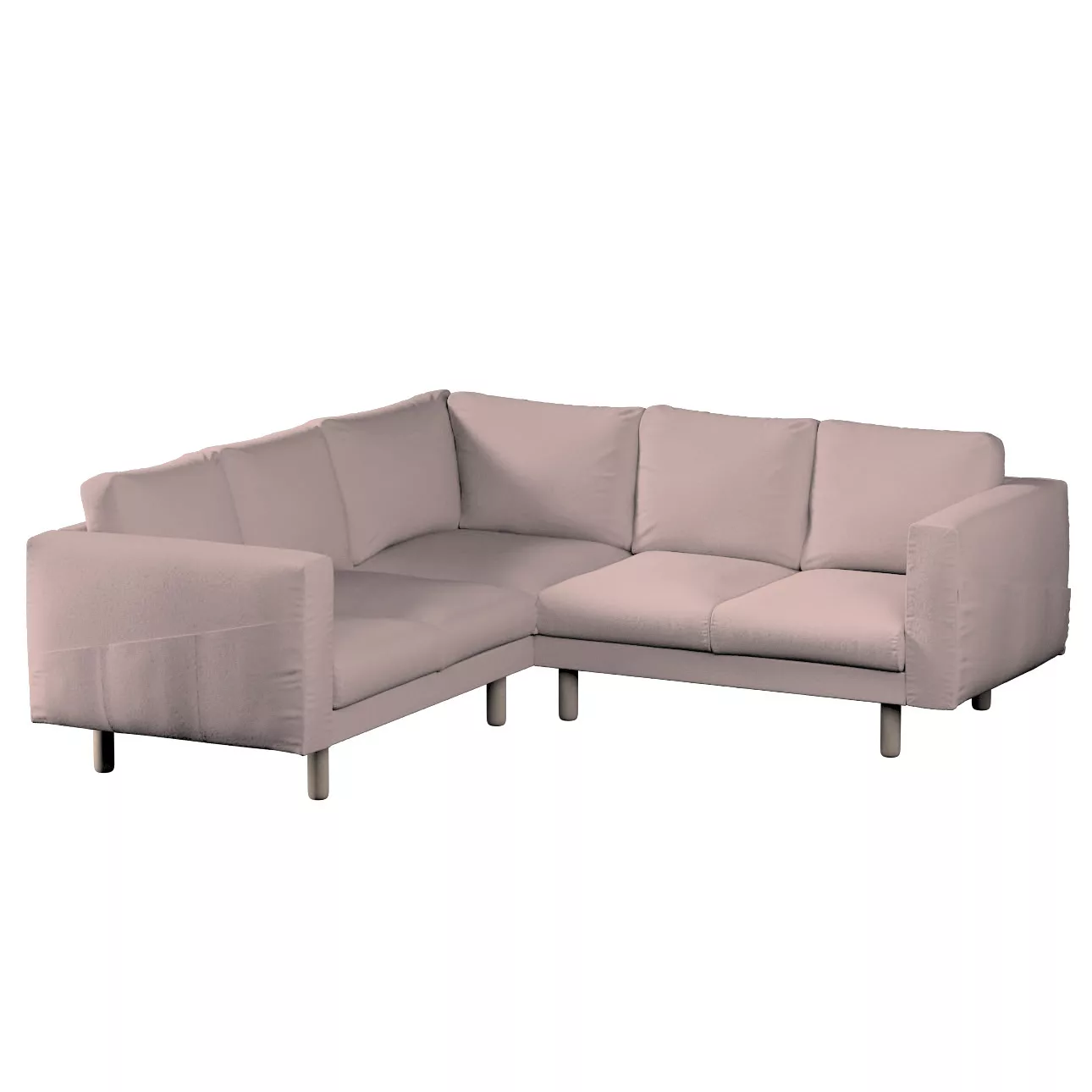 Bezug für Norsborg 4-Sitzer Ecksofa, rosa, Norsborg 4-Sitzer Ecksofabezug, günstig online kaufen