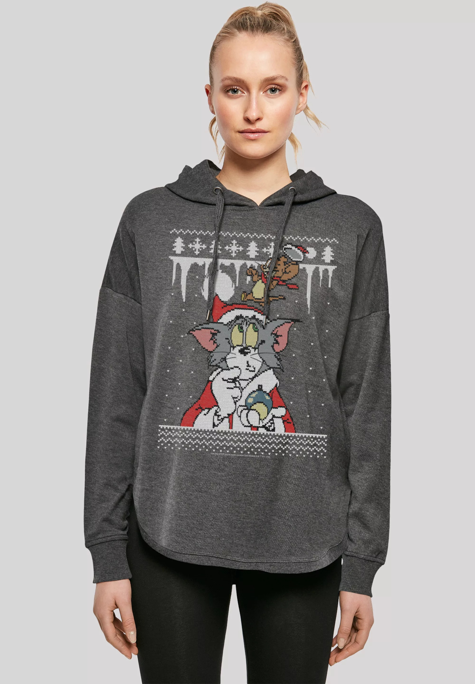 F4NT4STIC Kapuzenpullover "Tom und Jerry Christmas Fair Isle", Print günstig online kaufen