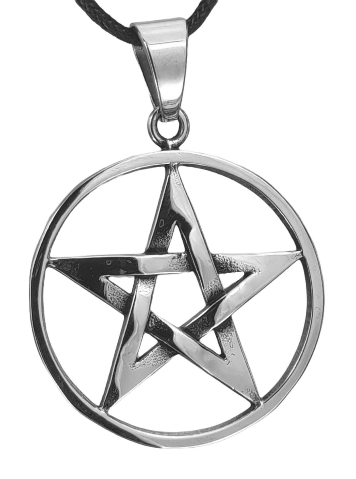 Kiss of Leather Kettenanhänger Pentagramm Edelstahl günstig online kaufen
