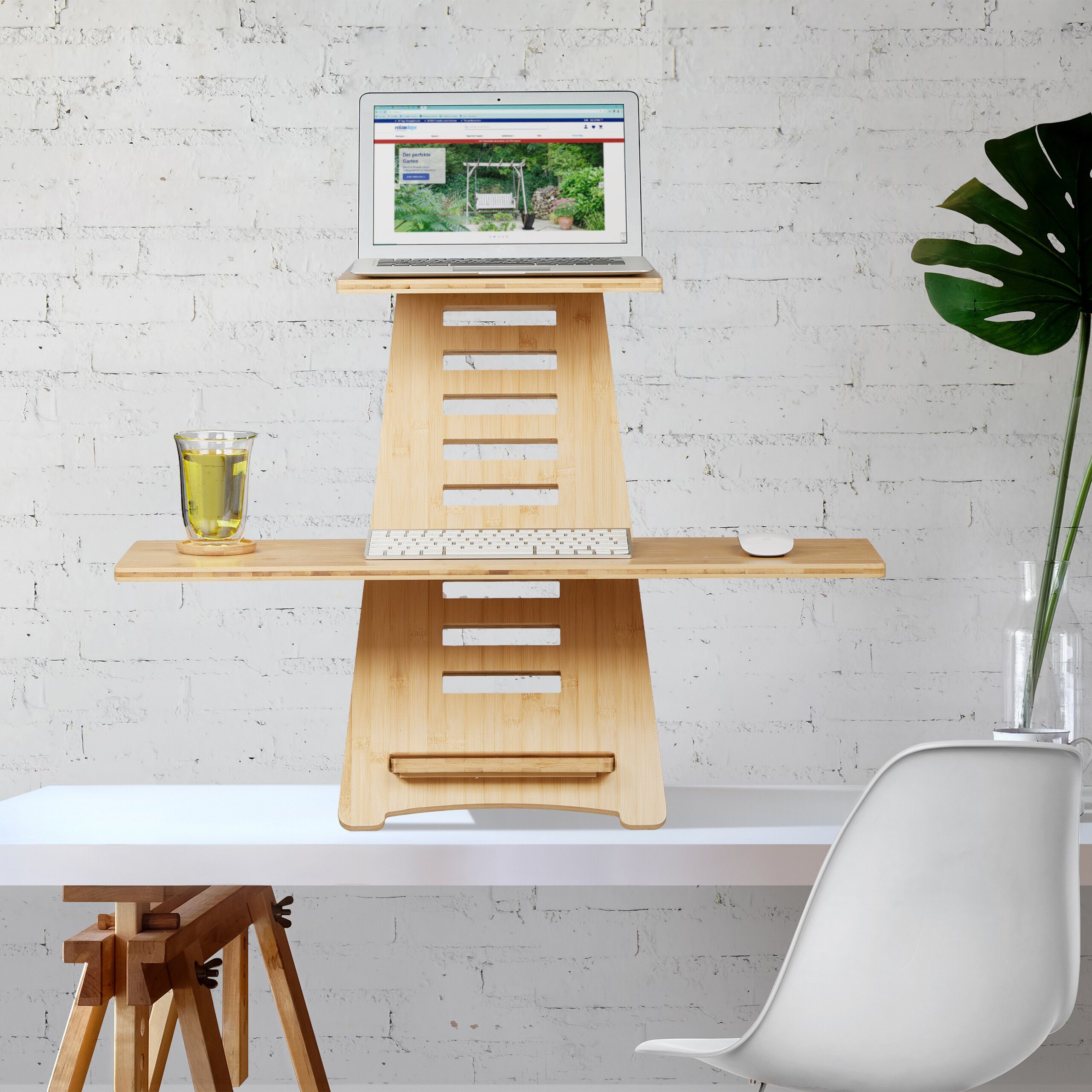 relaxdays Stehpult Aufsatz Schreibtisch günstig online kaufen