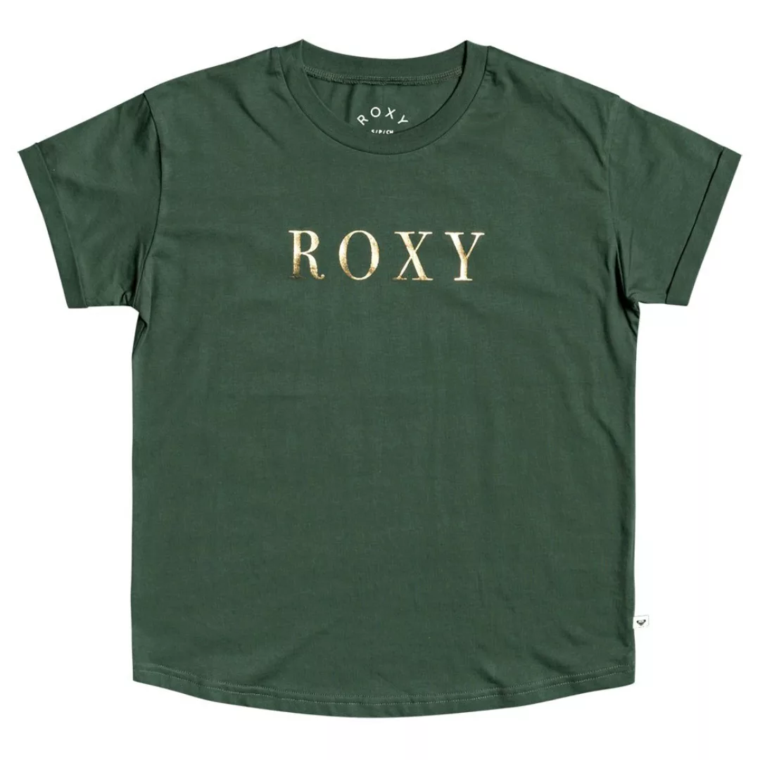 Roxy Epic Af Word Kurzärmeliges T-shirt XS Cilantro günstig online kaufen