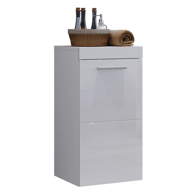 trendteam Unterschrank Badschrank Hängeschrank Kommode Weiß 35x68x33cm günstig online kaufen