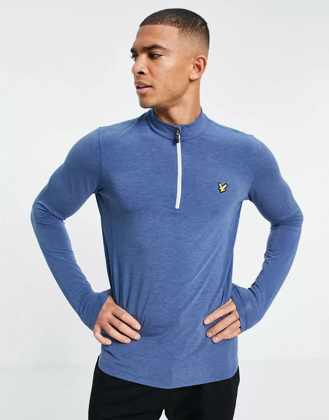 Lyle & Scott – Sport Seacell – Midlayer-Sweatshirt-Blau günstig online kaufen