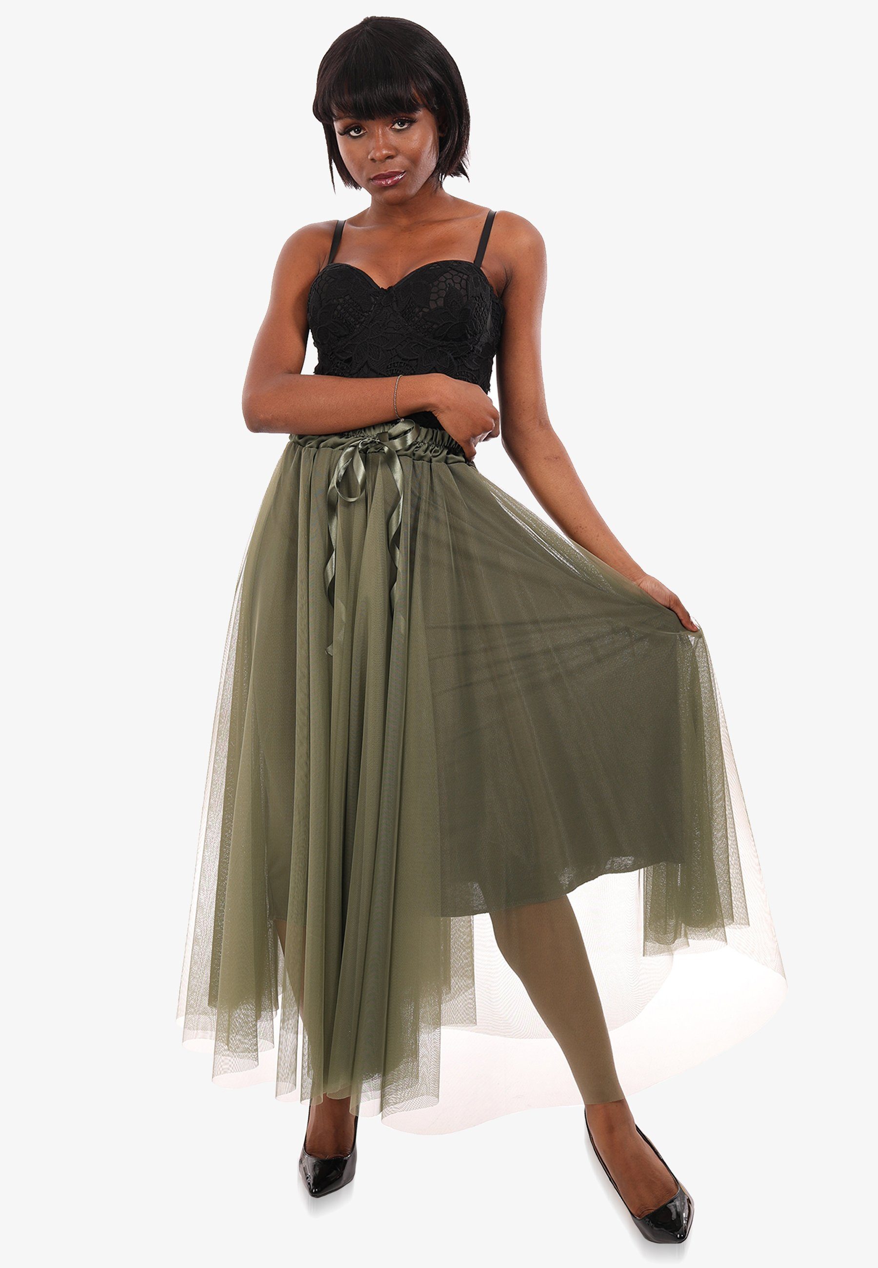 YC Fashion & Style Tüllrock Chiffon günstig online kaufen