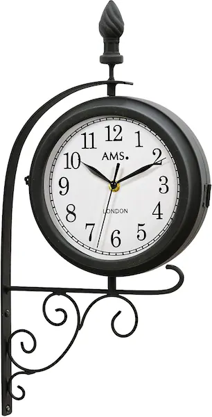 AMS Wanduhr »W9433«, Quarzuhr,Wohnzimmer,Esszimmer,Küche,Arbeitszimmer,Büro günstig online kaufen