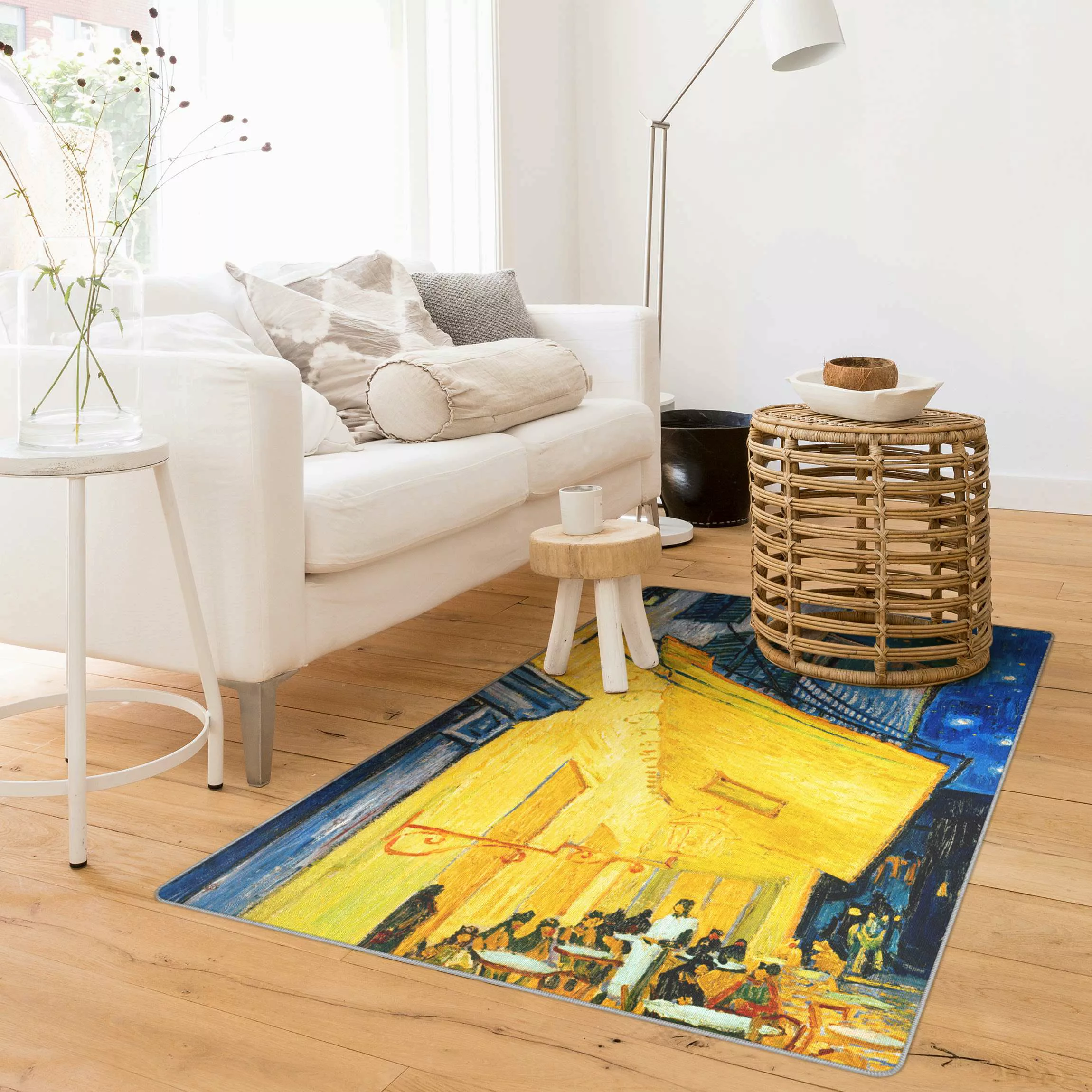 Teppich Vincent van Gogh - Café-Terrasse in Arles günstig online kaufen