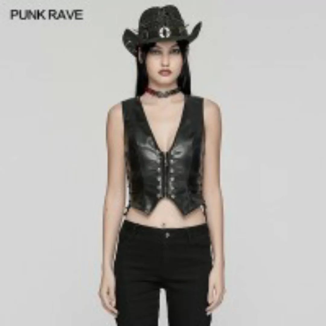 Western-Gothic- und Punk-Weste günstig online kaufen