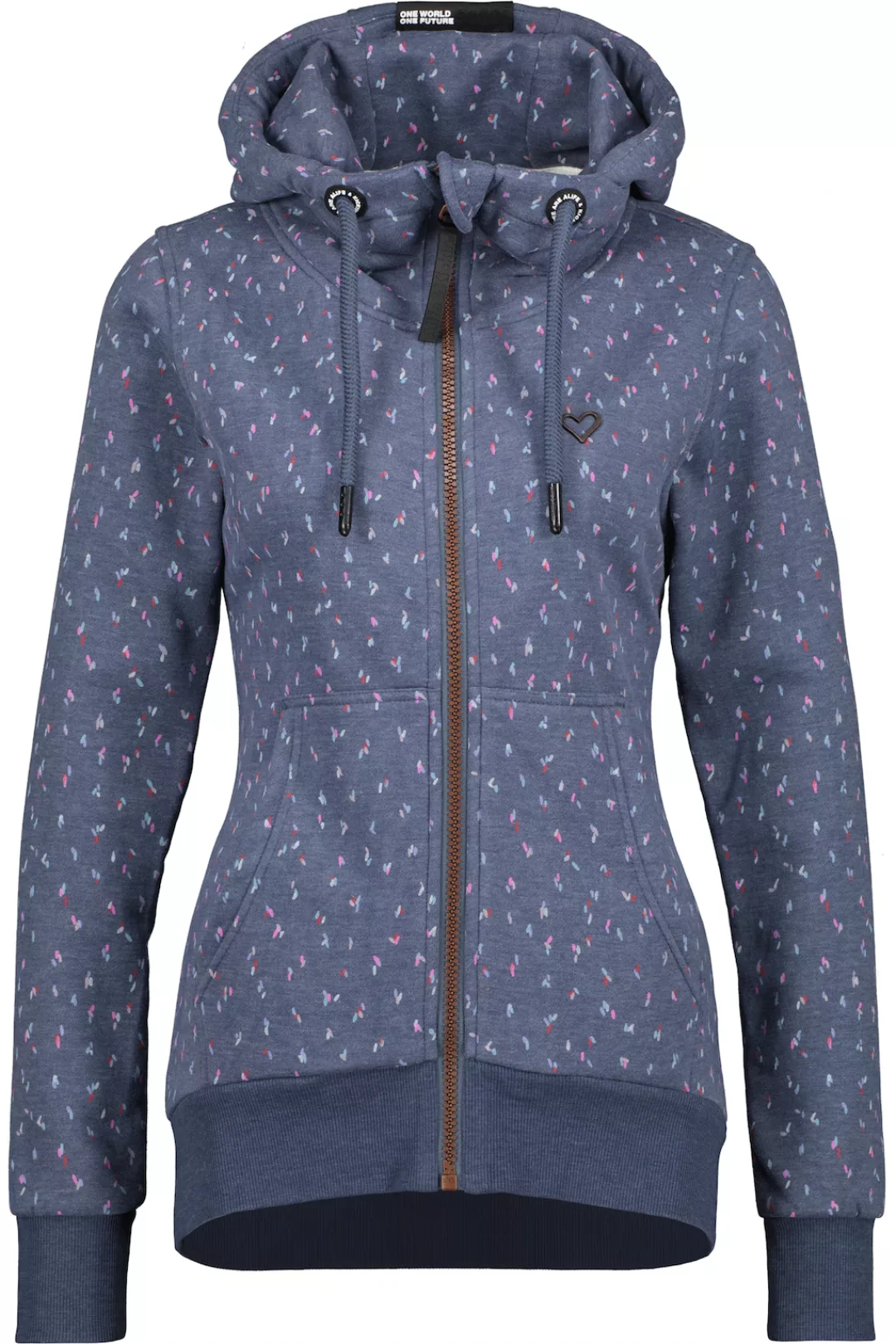 Alife & Kickin Kapuzensweatjacke "Damen YasminAK B" günstig online kaufen