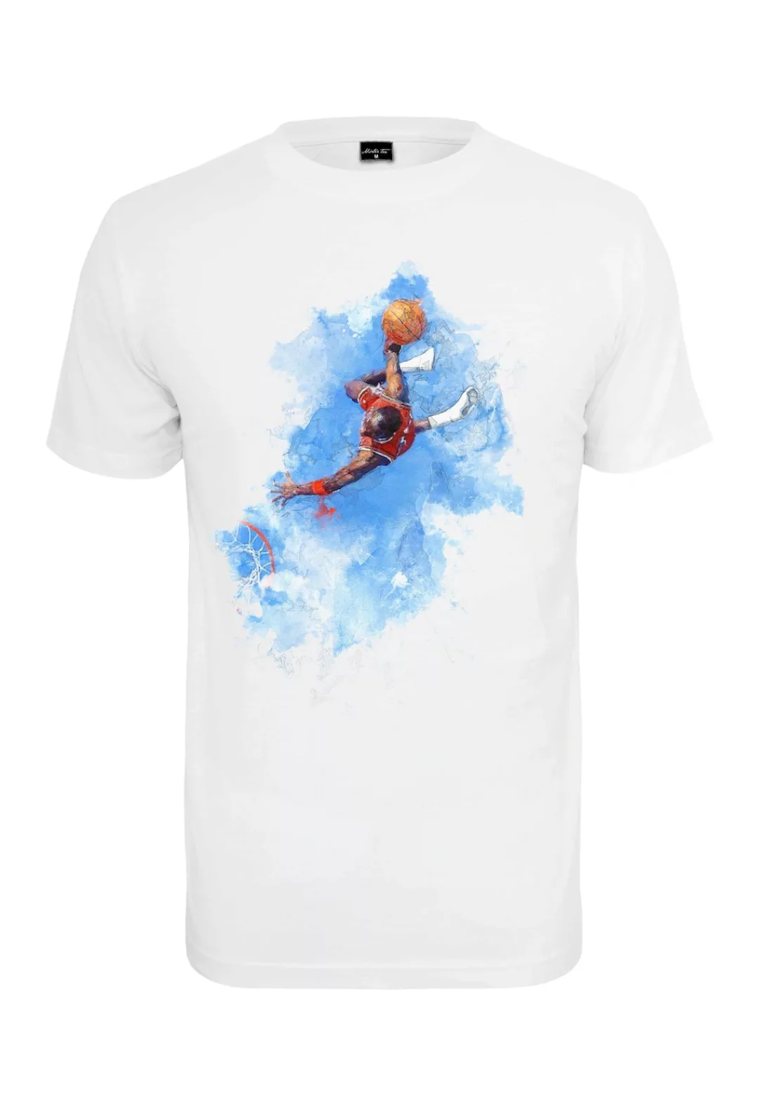 MisterTee T-Shirt "MisterTee Herren Basketball Clouds" günstig online kaufen