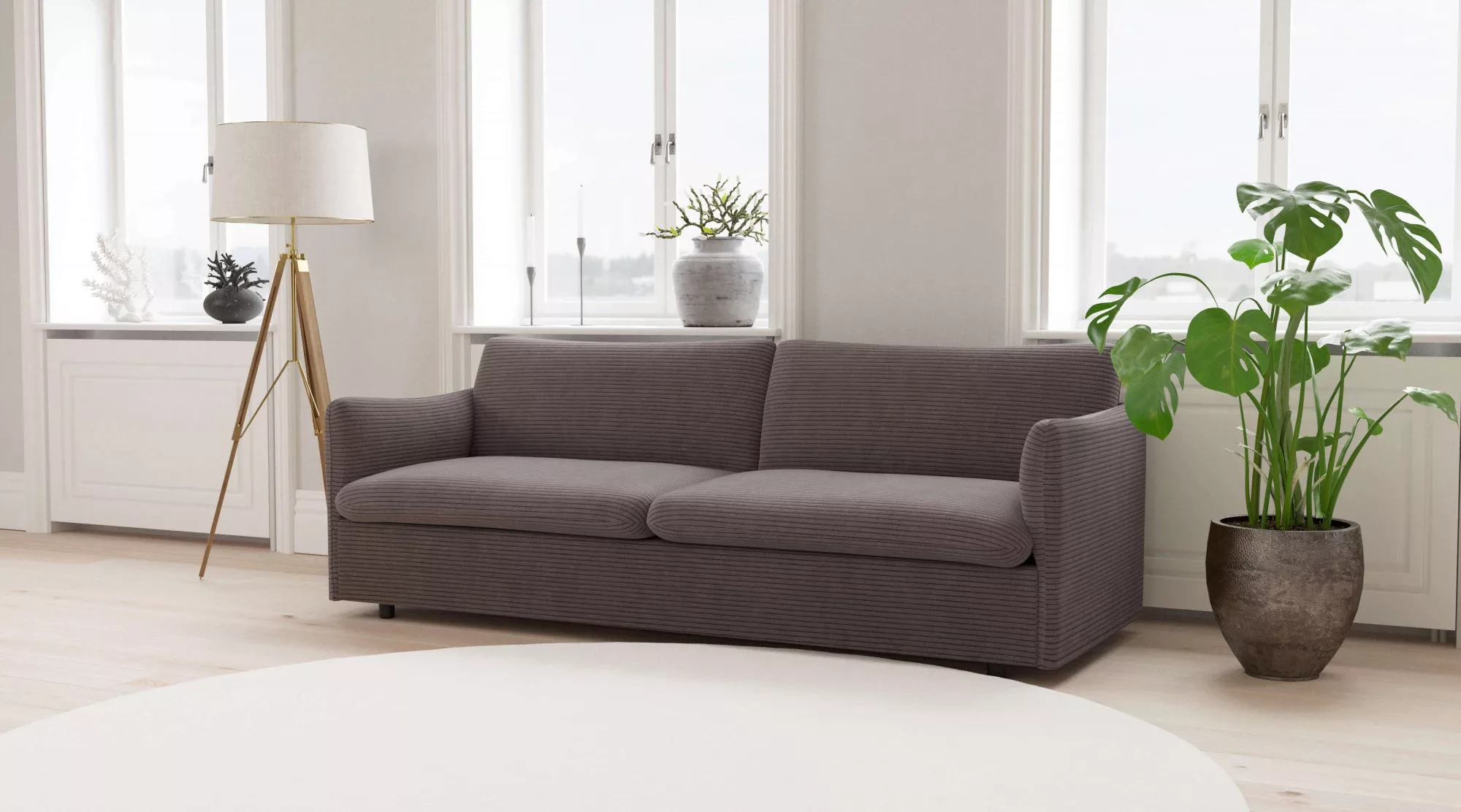 andas 2-Sitzer "Imatra", in attraktiver Form, unterschiedliche Sofakombinat günstig online kaufen