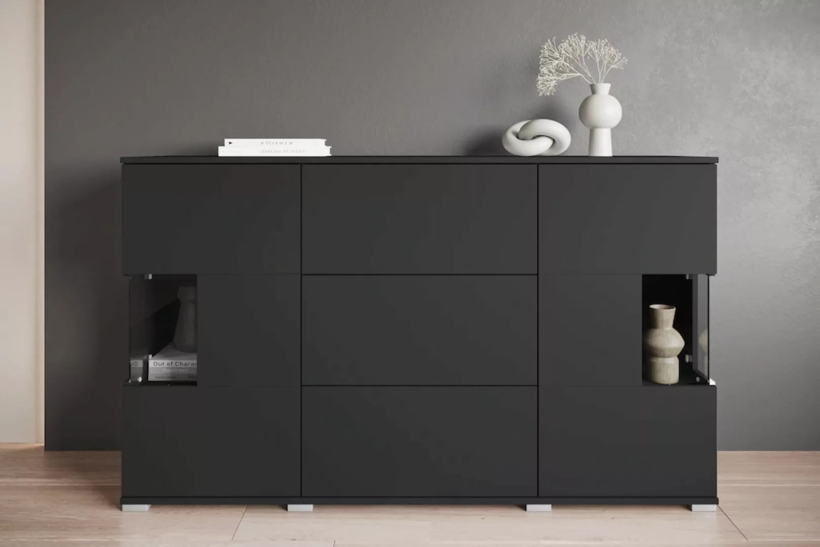 INOSIGN Sideboard "Kenia", (1 St.), Sideboard mit 3 Schubladen, 6 Fächern, günstig online kaufen