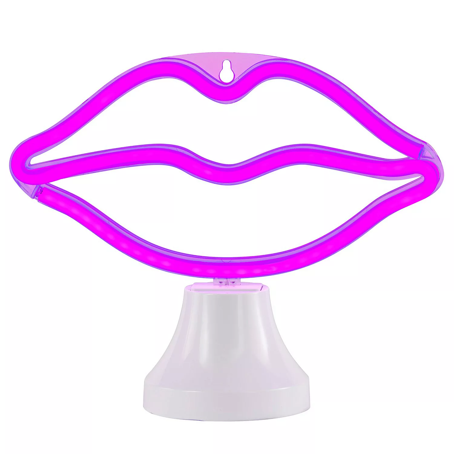 home24 LED-Tischleuchte Lippen günstig online kaufen