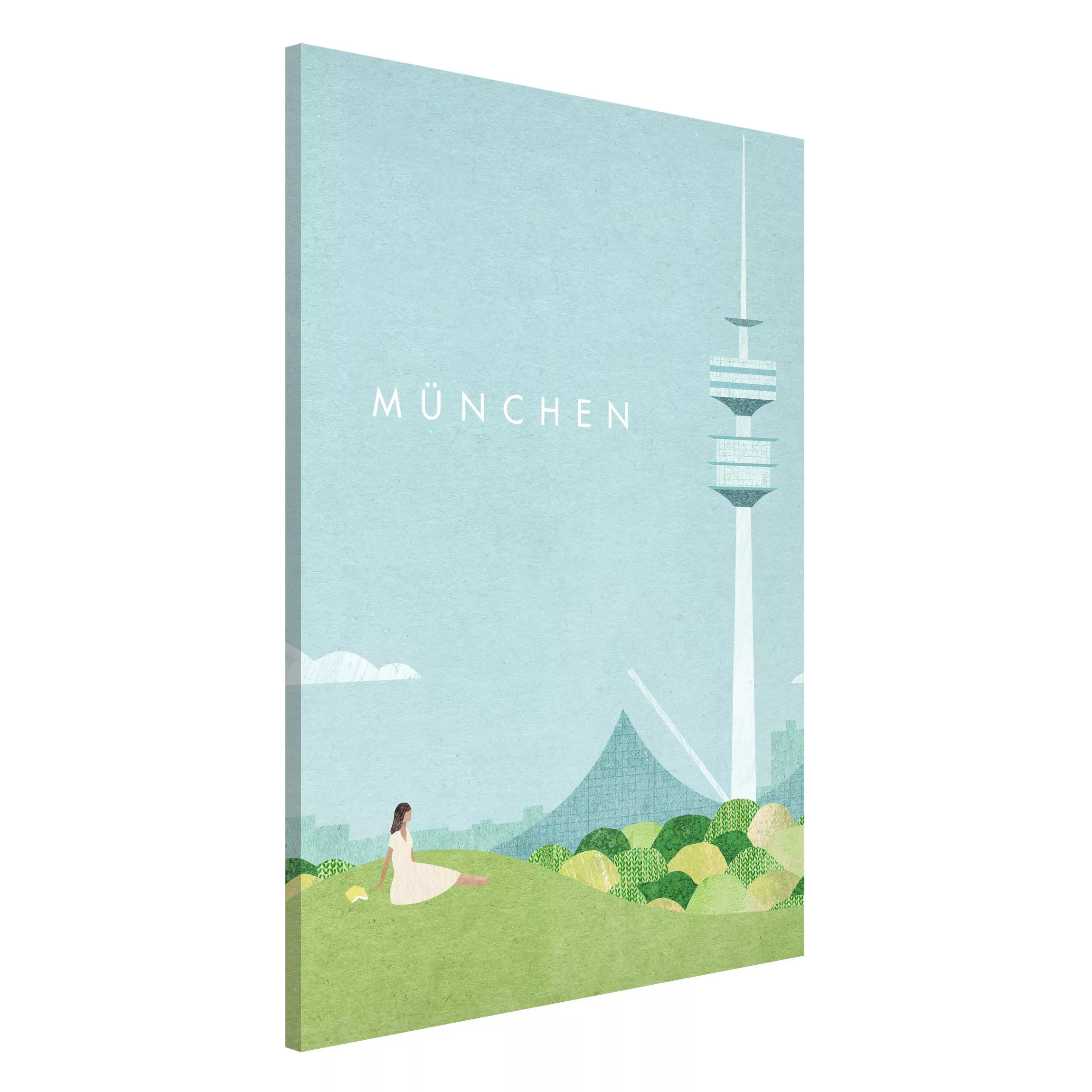 Magnettafel Reiseposter - München günstig online kaufen