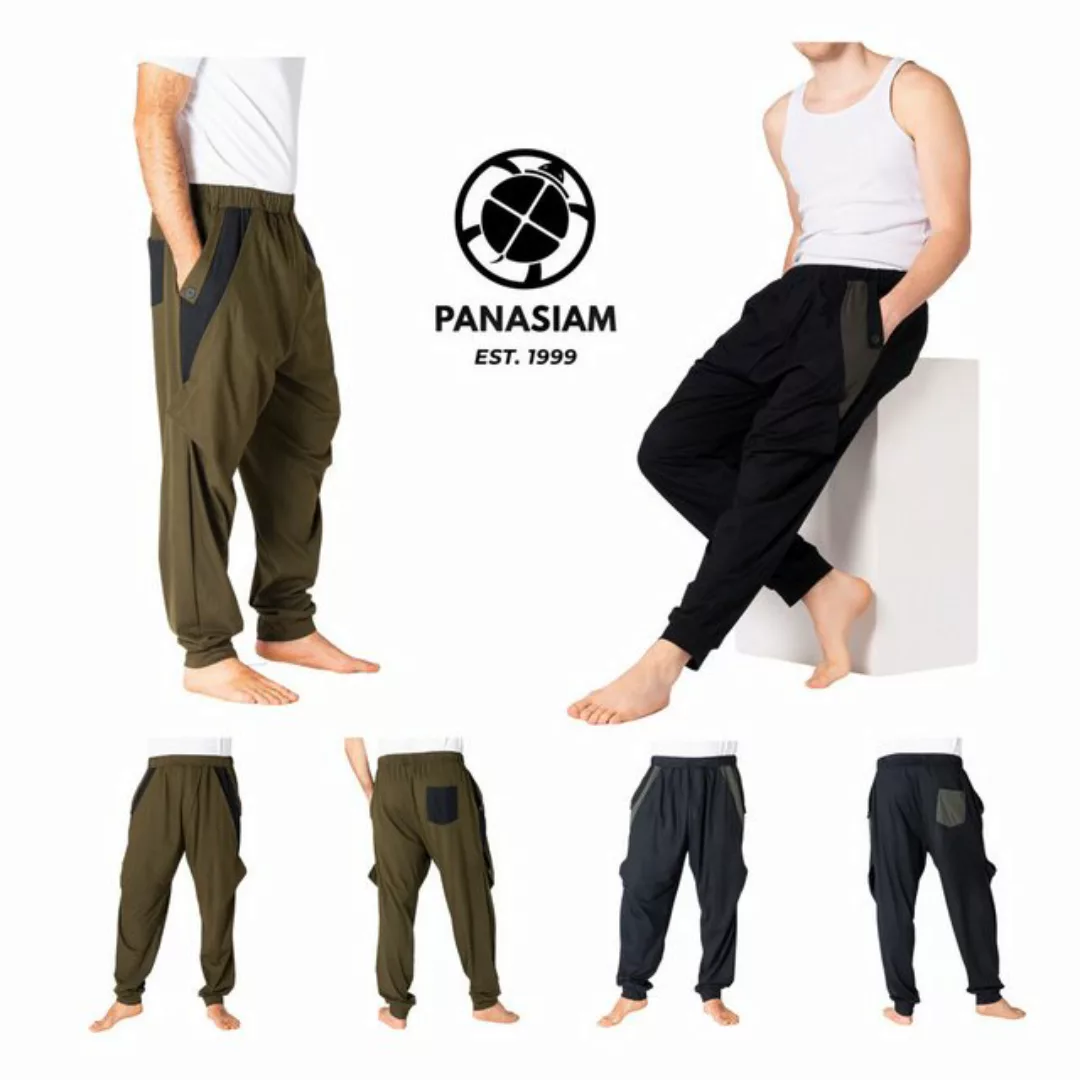 PANASIAM Haremshose Baggy Pants mit elastischem Gummibund und Luftlöchern a günstig online kaufen