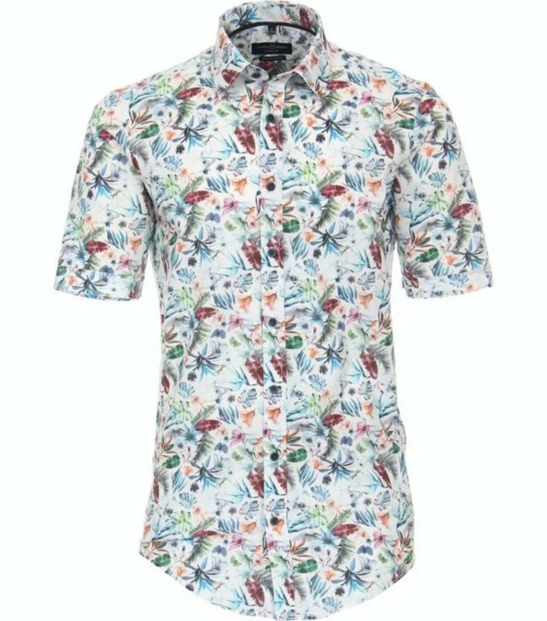 CASA MODA Freizeithemd mit Tropical Print günstig online kaufen