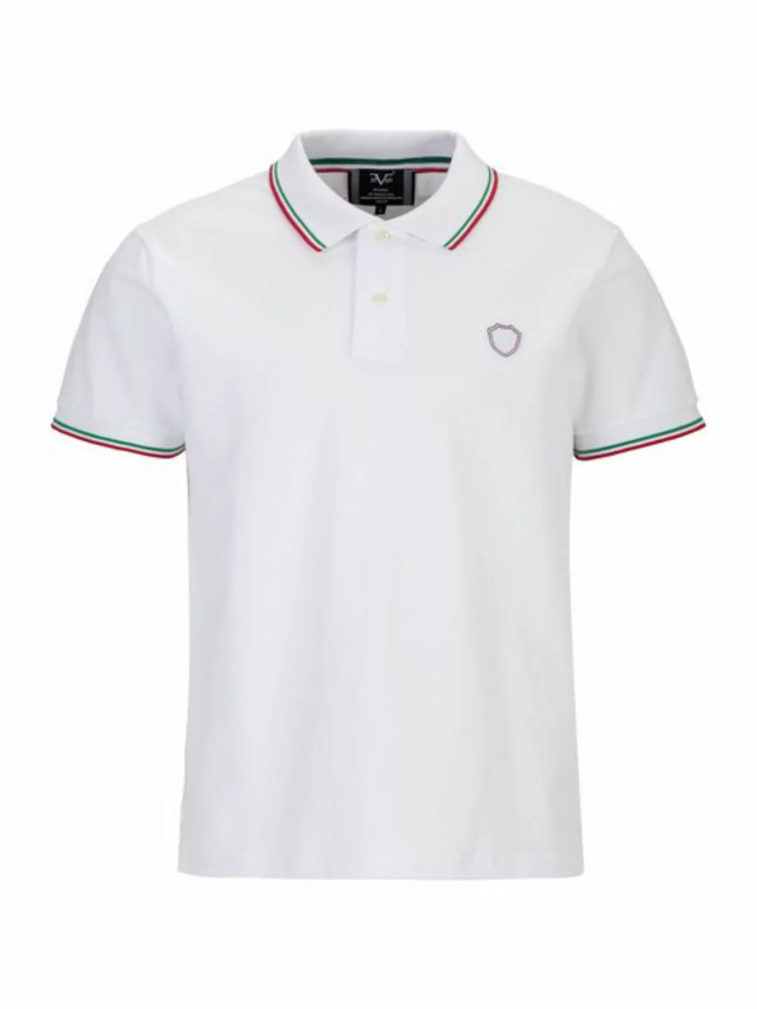 19V69 Italia by Versace Poloshirt PEET Sportliches Herren Poloshirt mit Kon günstig online kaufen