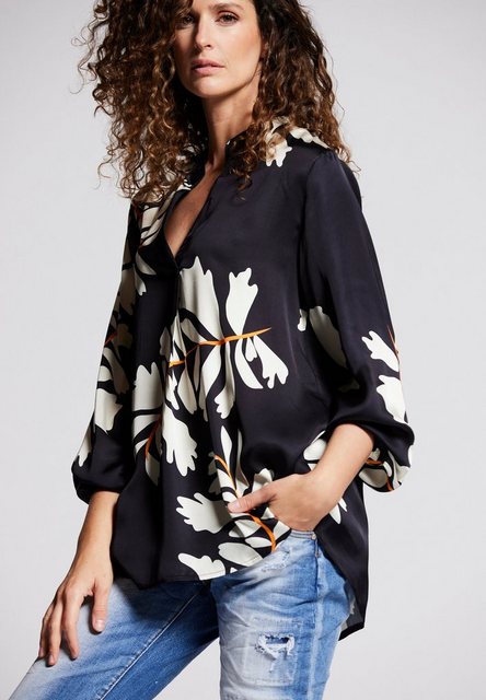 Andijamo-Fashion Druckbluse BOLD FLOWER KOMBISTAR günstig online kaufen