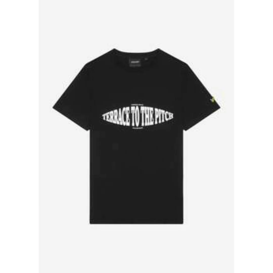 Lyle & Scott  T-Shirts & Poloshirts Terrace graphic - jet black günstig online kaufen