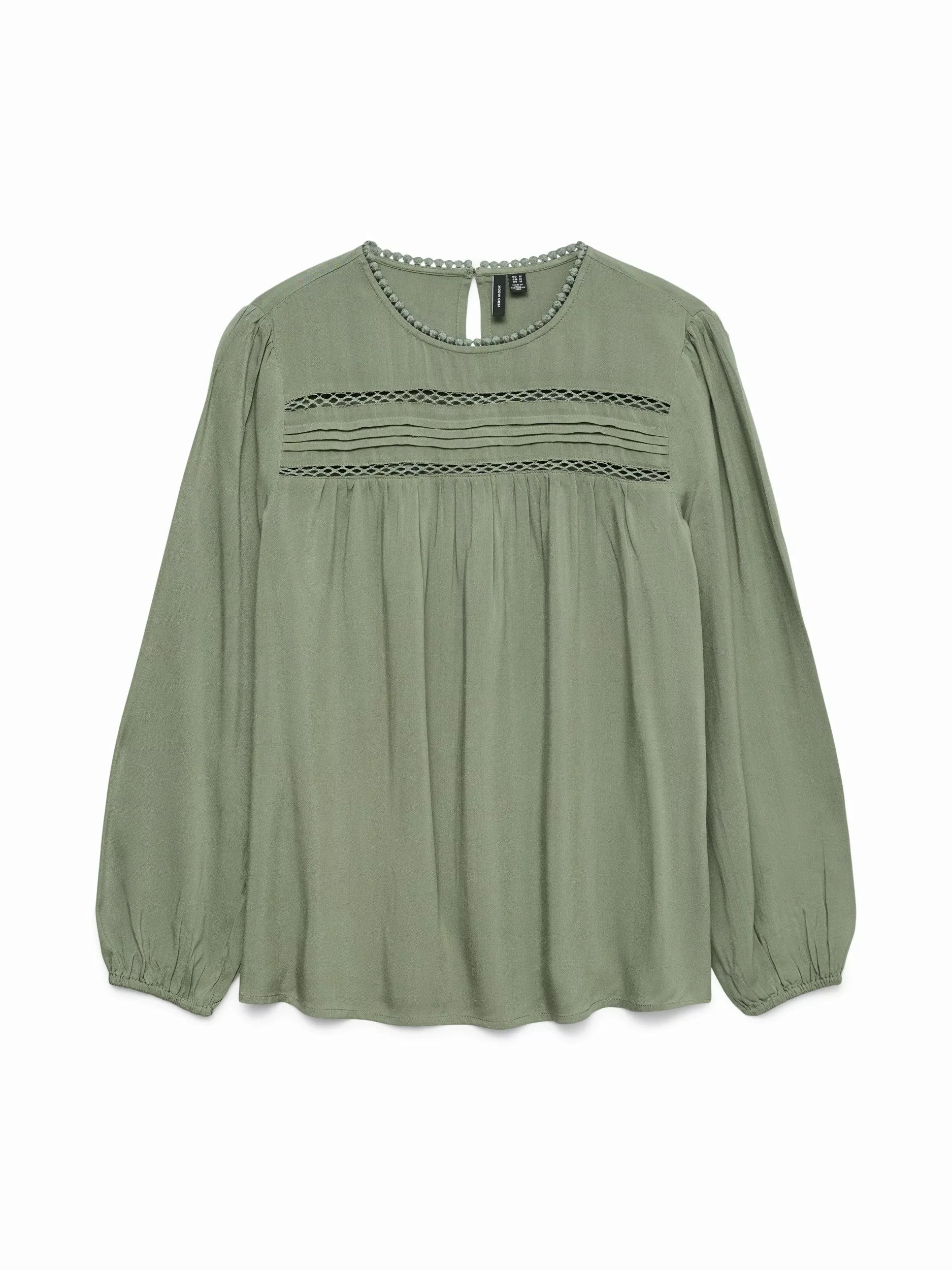 Vero Moda Blusenshirt VMDEBBIE LS PLEAT günstig online kaufen