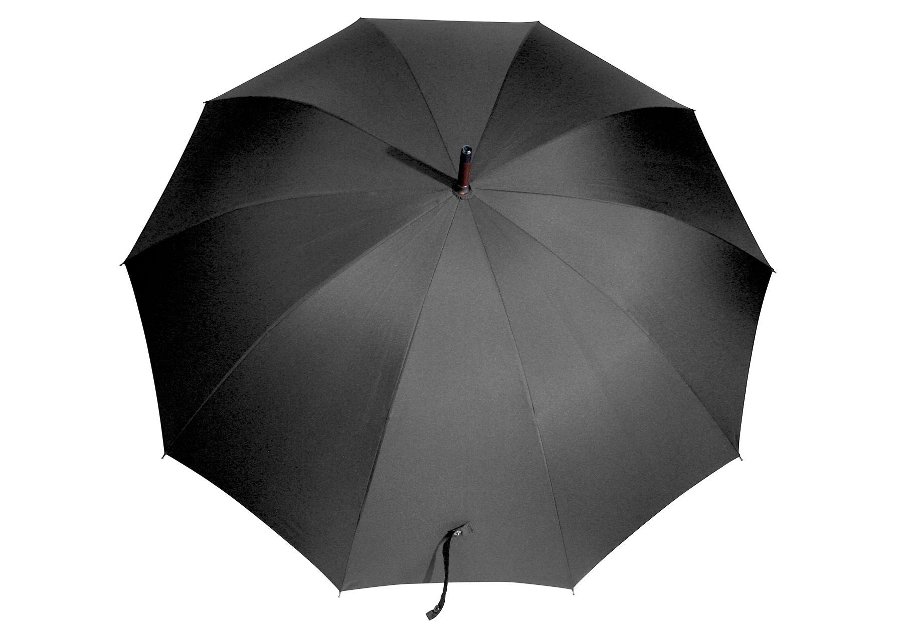 EuroSCHIRM® Stockregenschirm W1U3, schwarz, Stockregenschirm für günstig online kaufen