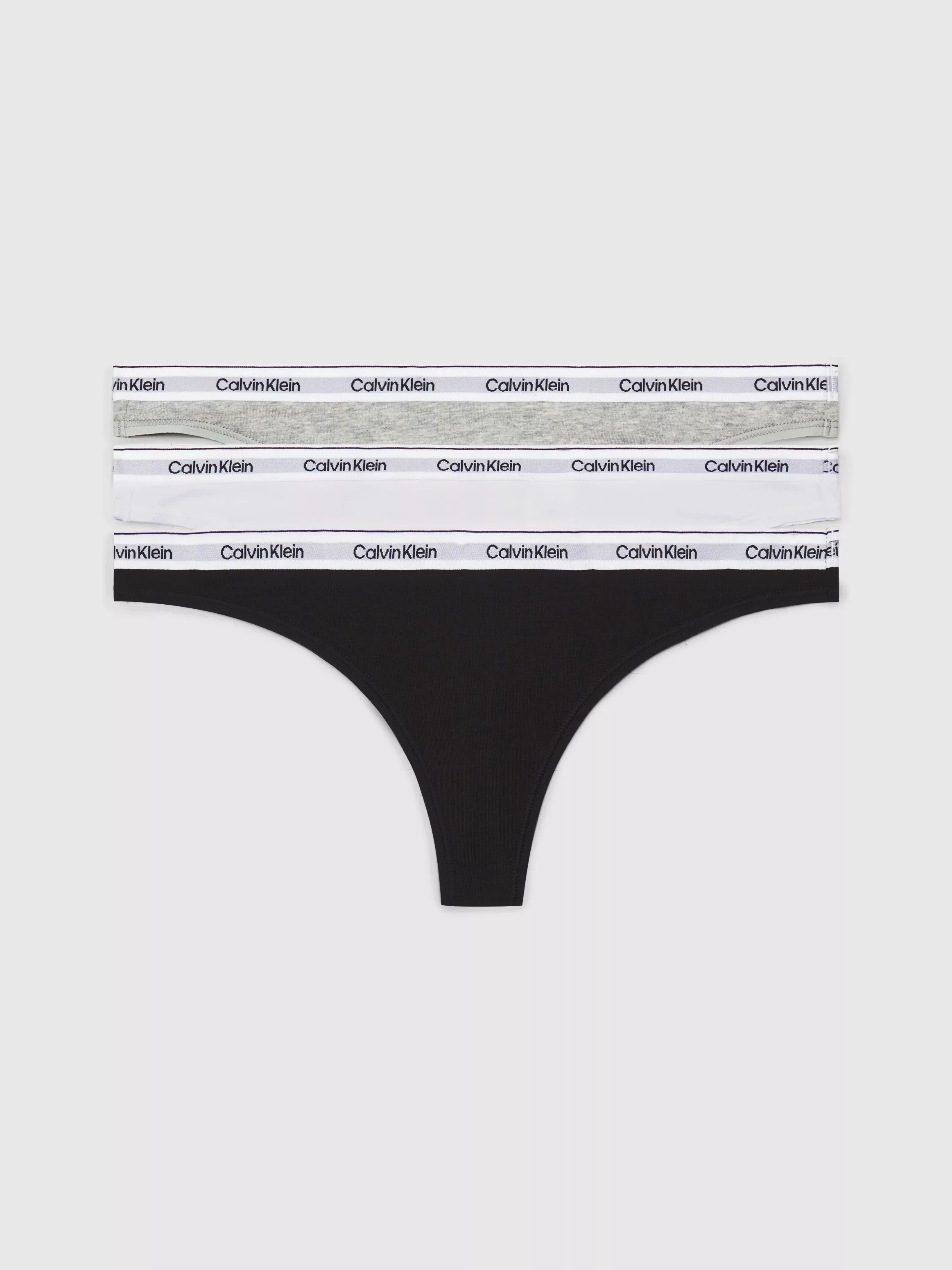 Calvin Klein Underwear Tanga "3 PACK THONG (LOW-RISE)", (Packung, 3 St., 3e günstig online kaufen