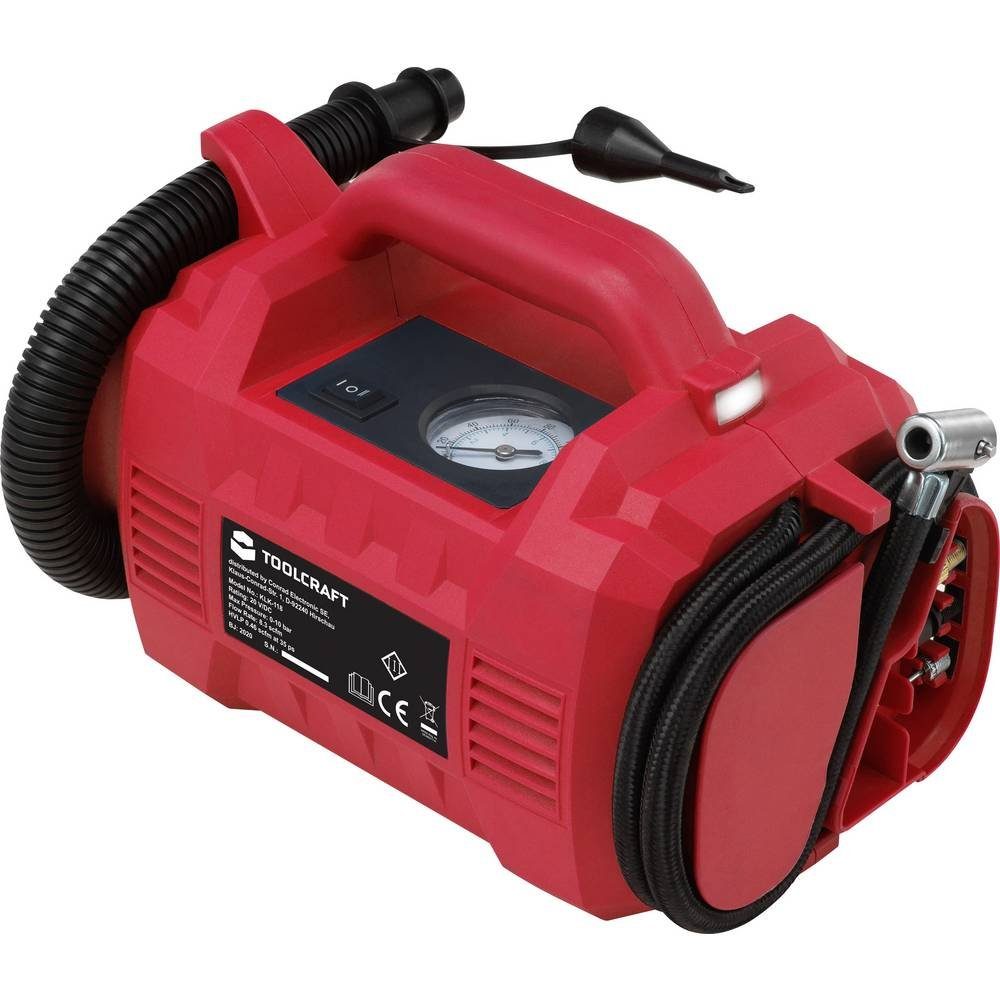 TOOLCRAFT Akku-Handkompressor Akku-Kompressor, 10 Bar 20 günstig online kaufen