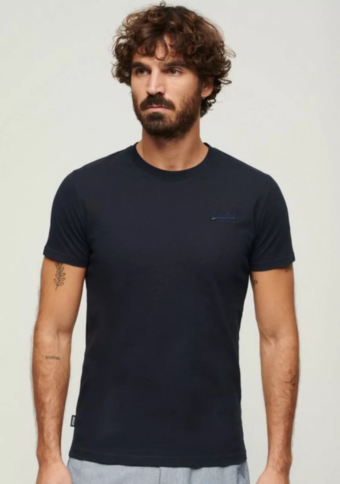 Superdry Rundhalsshirt "Vintage Logo Emb Te" günstig online kaufen