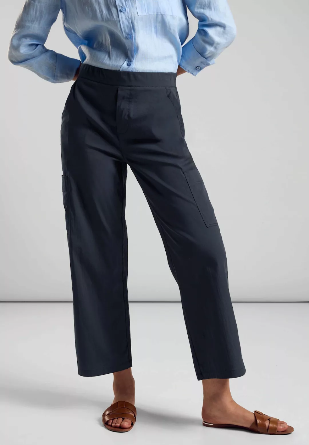 STREET ONE Cargohose, High Waist günstig online kaufen