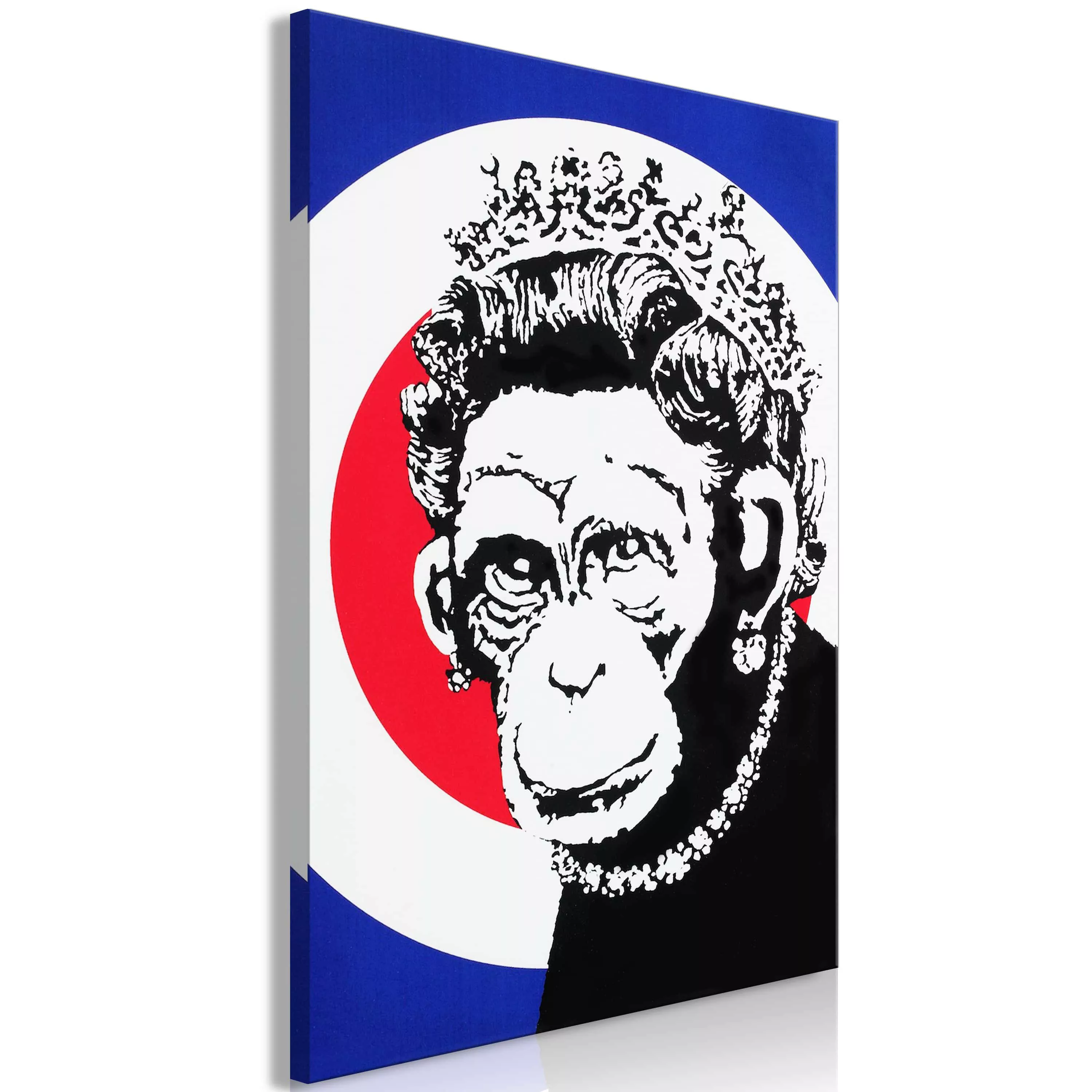 Wandbild - Queen of Monkeys (1 Part) Vertical günstig online kaufen