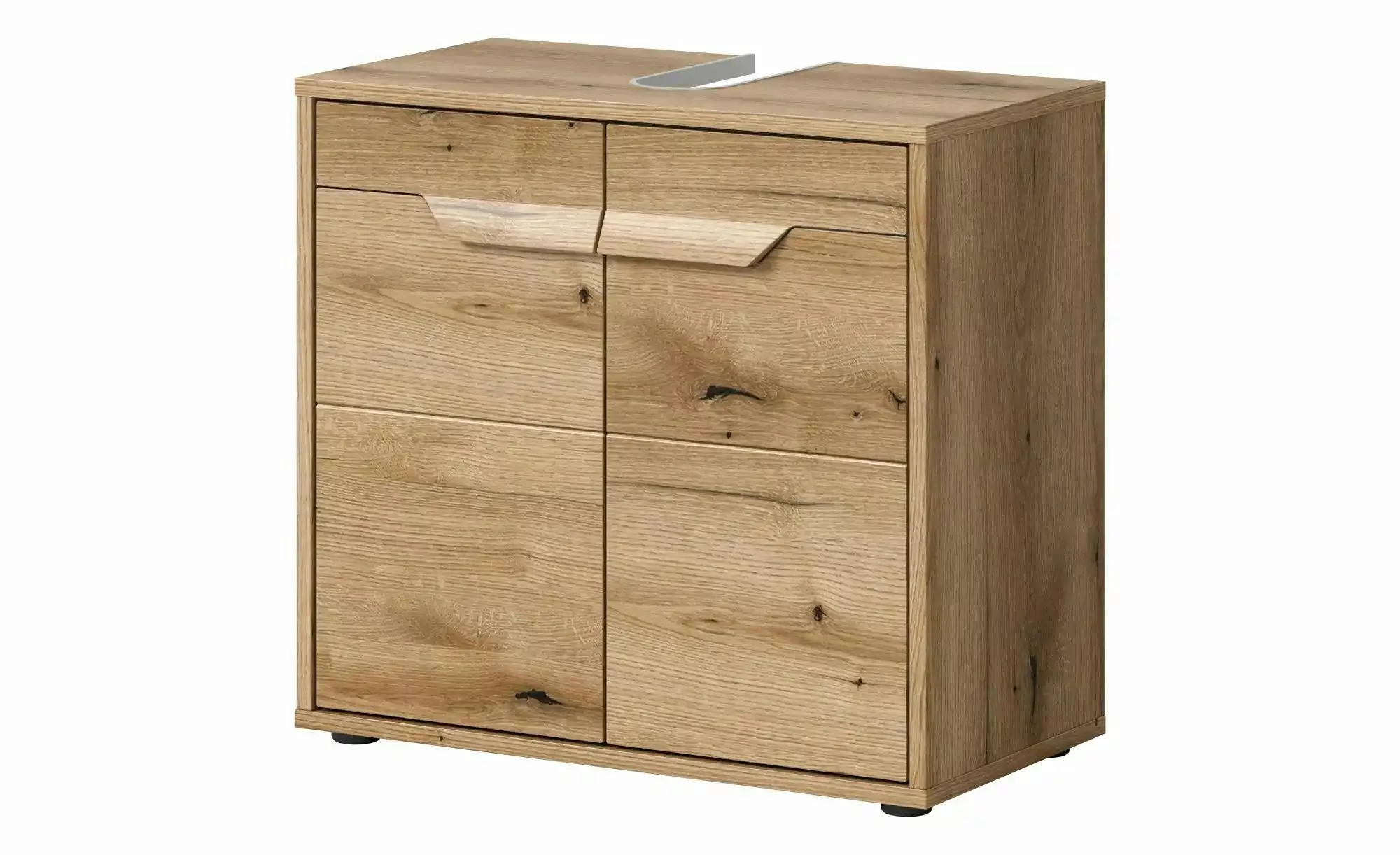 xonox.home Waschbeckenunterschrank in Evoke Oak, Spannplatte/MDF - 64x60x34 günstig online kaufen