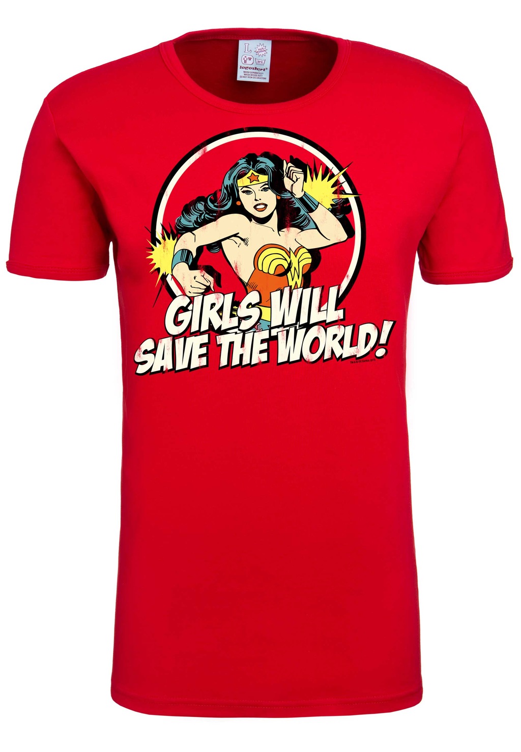 LOGOSHIRT T-Shirt "Wonder Woman - DC Comics", mit lizenziertem Originaldesi günstig online kaufen