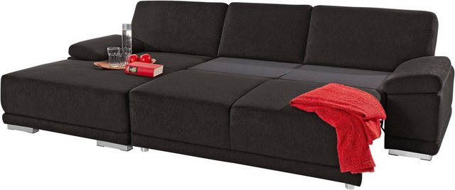 sit&more Ecksofa "Coria L-Form", mit XL-Recamiere, wahlweise mit Bettfunkti günstig online kaufen