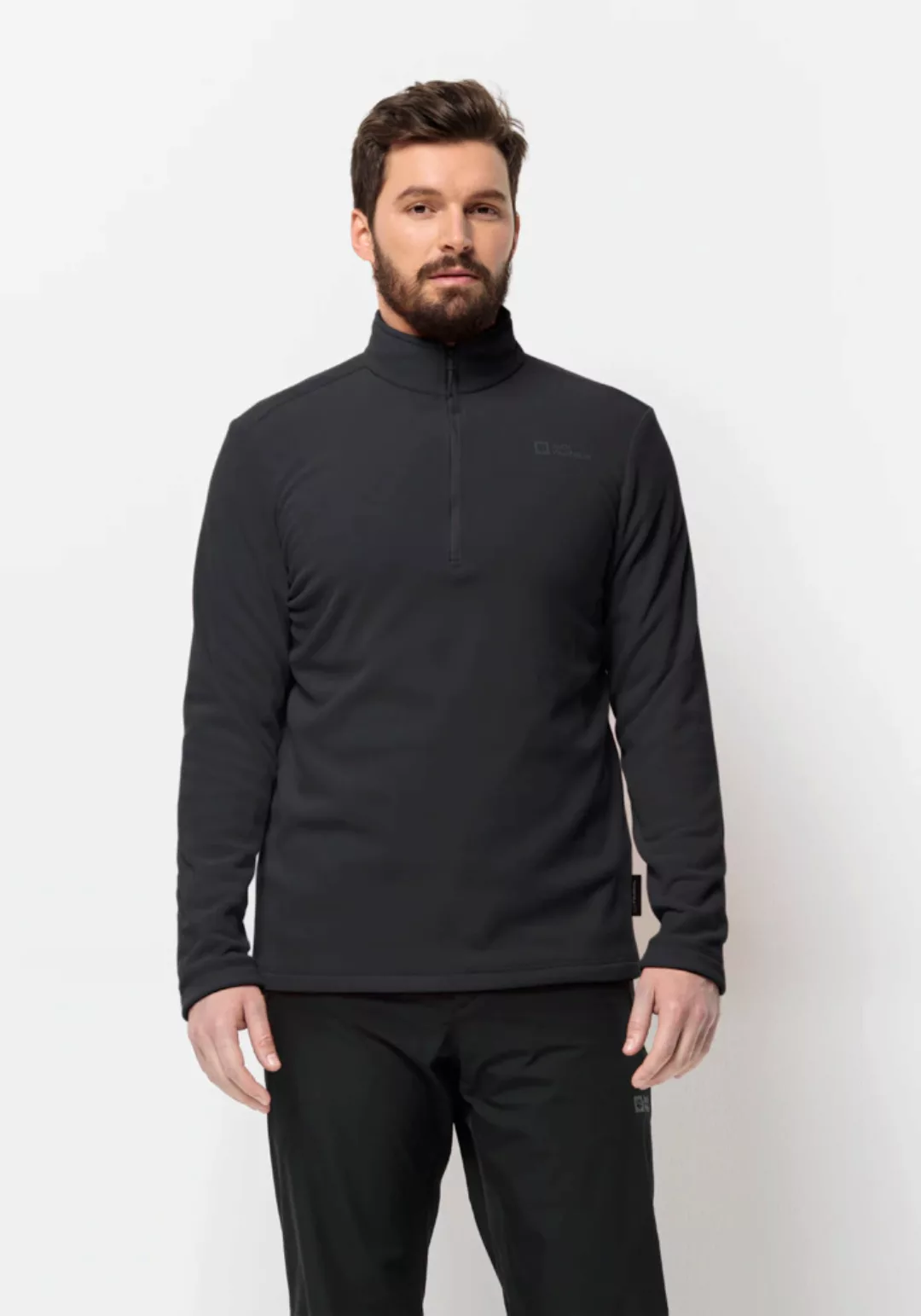 Jack Wolfskin Stehkragenpullover "TAUNUS HZ M" günstig online kaufen