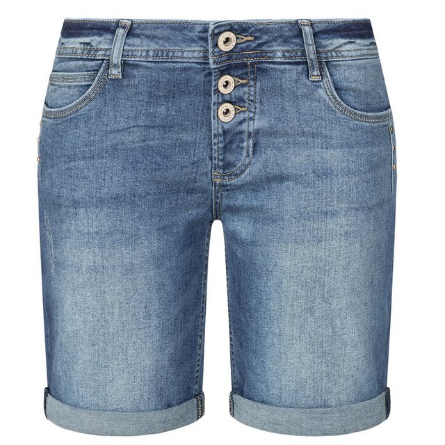 SUBLEVEL Shorts Damen Bermudas kurze Hose Baumwolle Jeans Sommer Chino Stof günstig online kaufen