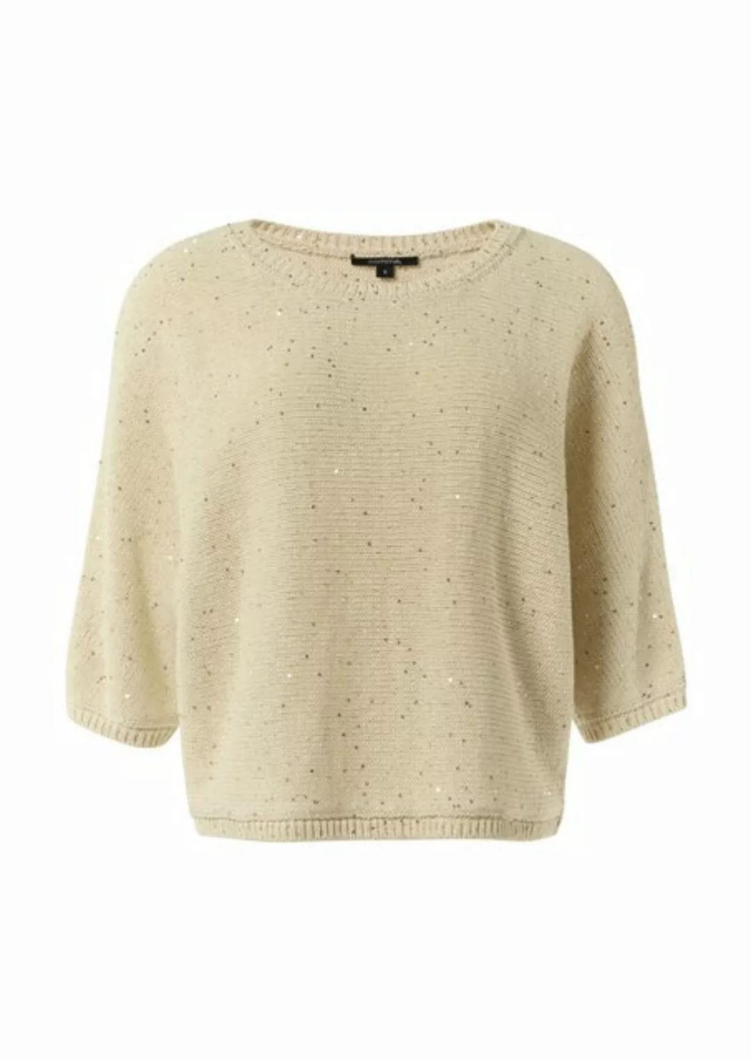 Comma Strickpullover im Oversize-Look mit V-Ausschnitt günstig online kaufen