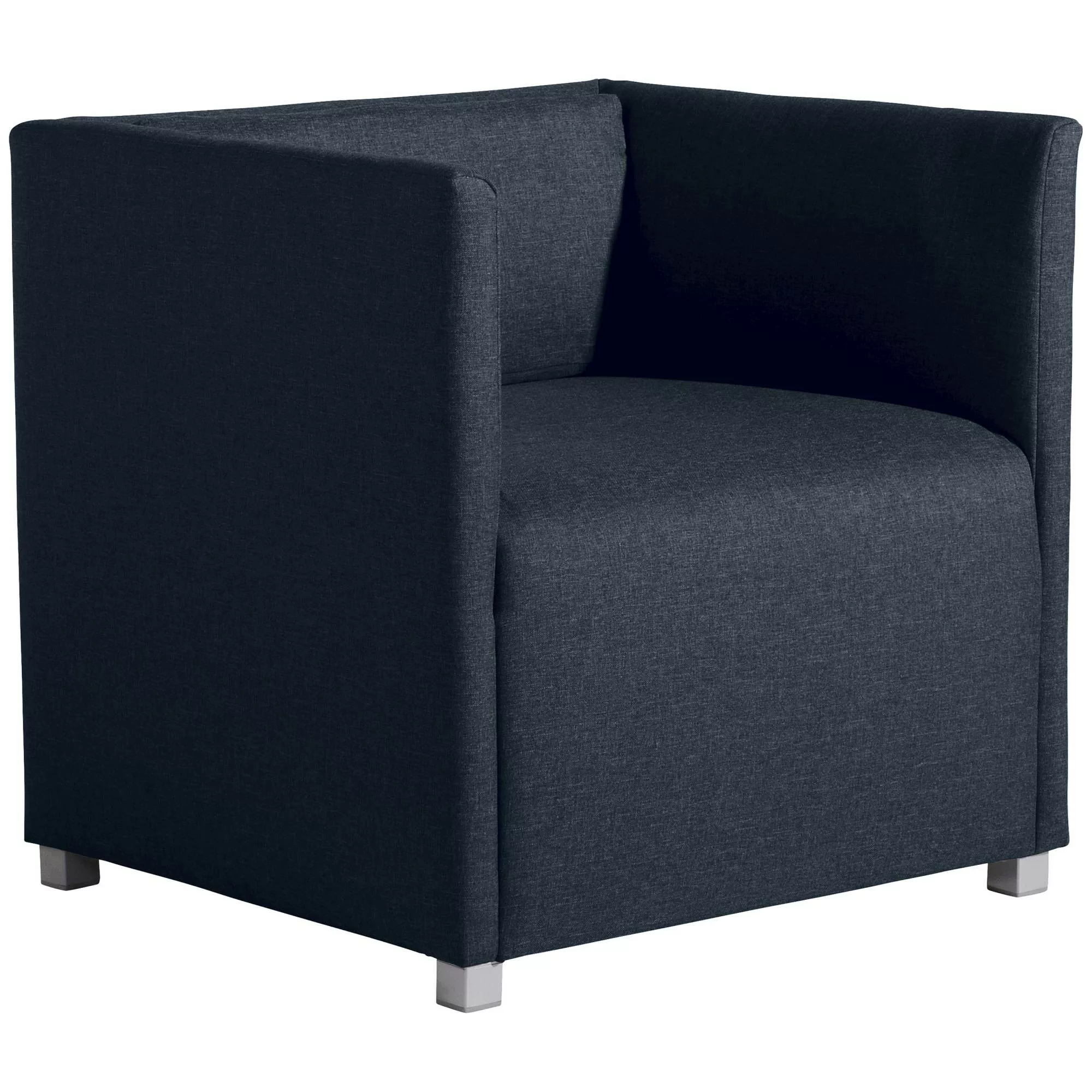 Max Winzer Sessel Equal Flachgewebe - Blau günstig online kaufen