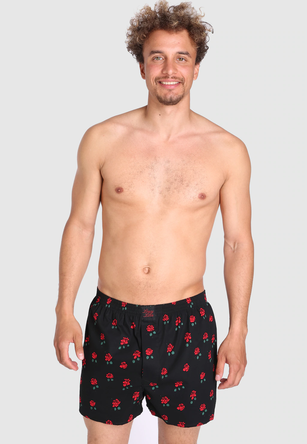 Lousy Livin Boxershorts "Rose & Valentines", im praktischen 2er-Pack günstig online kaufen