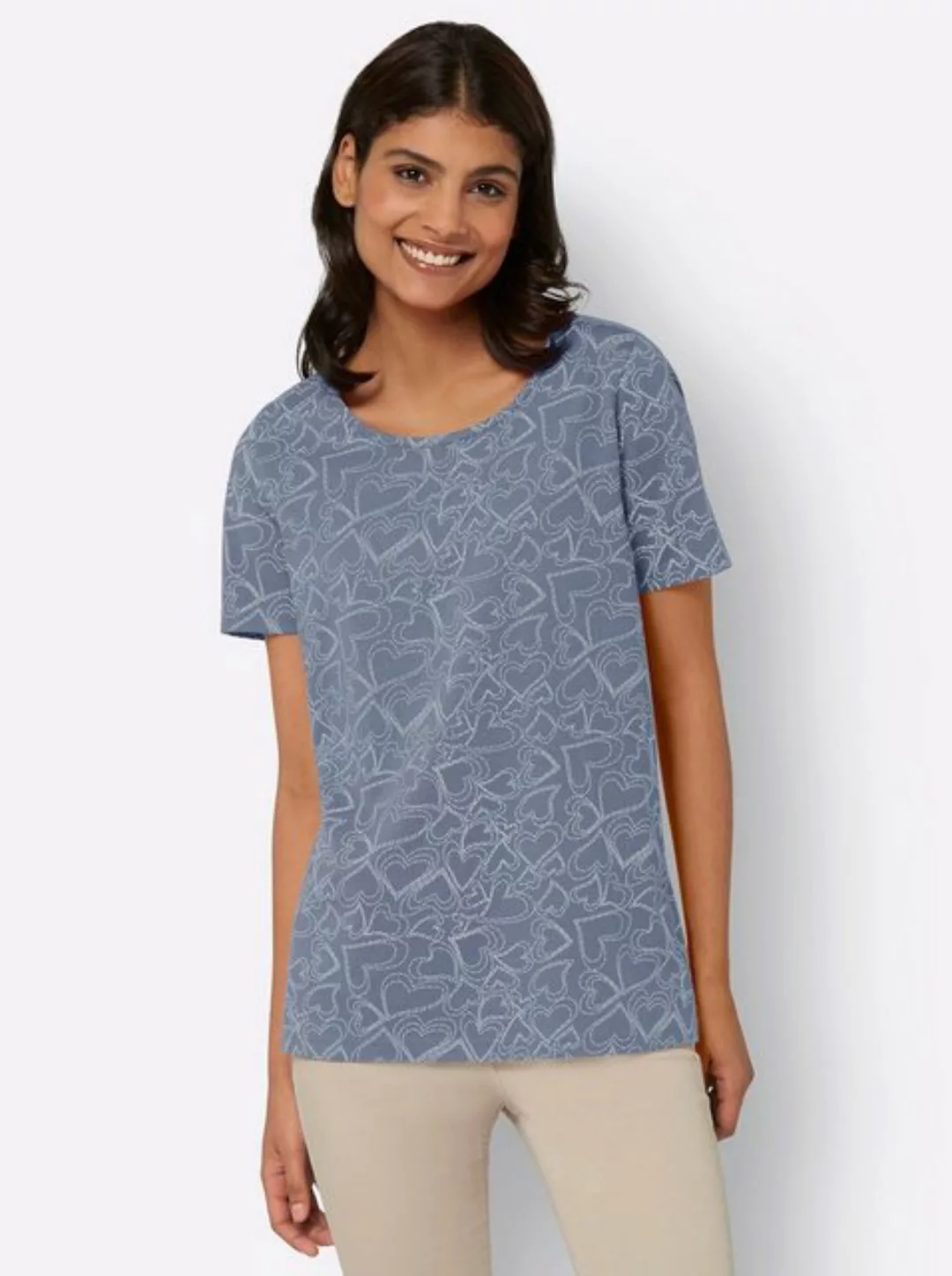 Classic Basics Rundhalsshirt "Rundhals-Shirt" günstig online kaufen