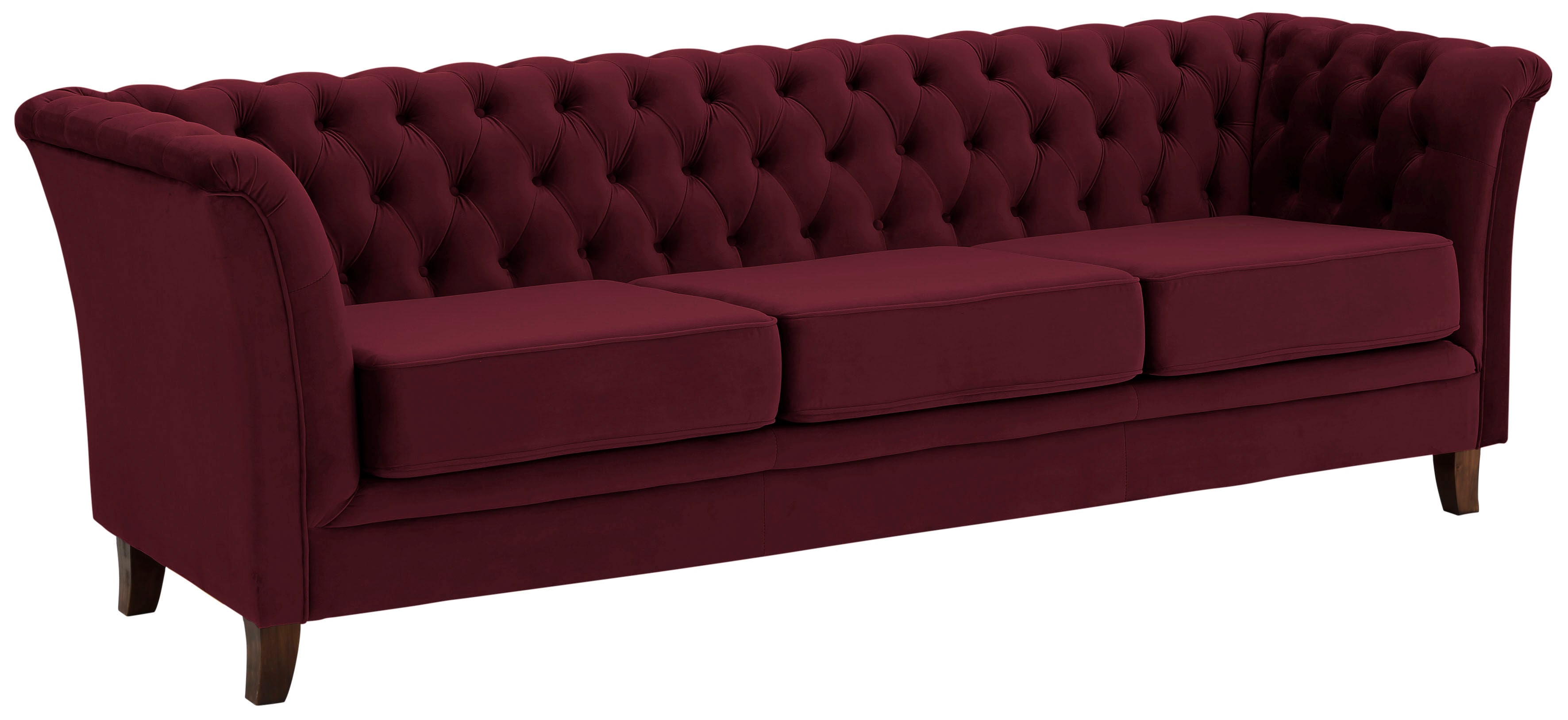 Home affaire Chesterfield-Sofa "Dover", aufwändige Knopfheftung in Chesterf günstig online kaufen