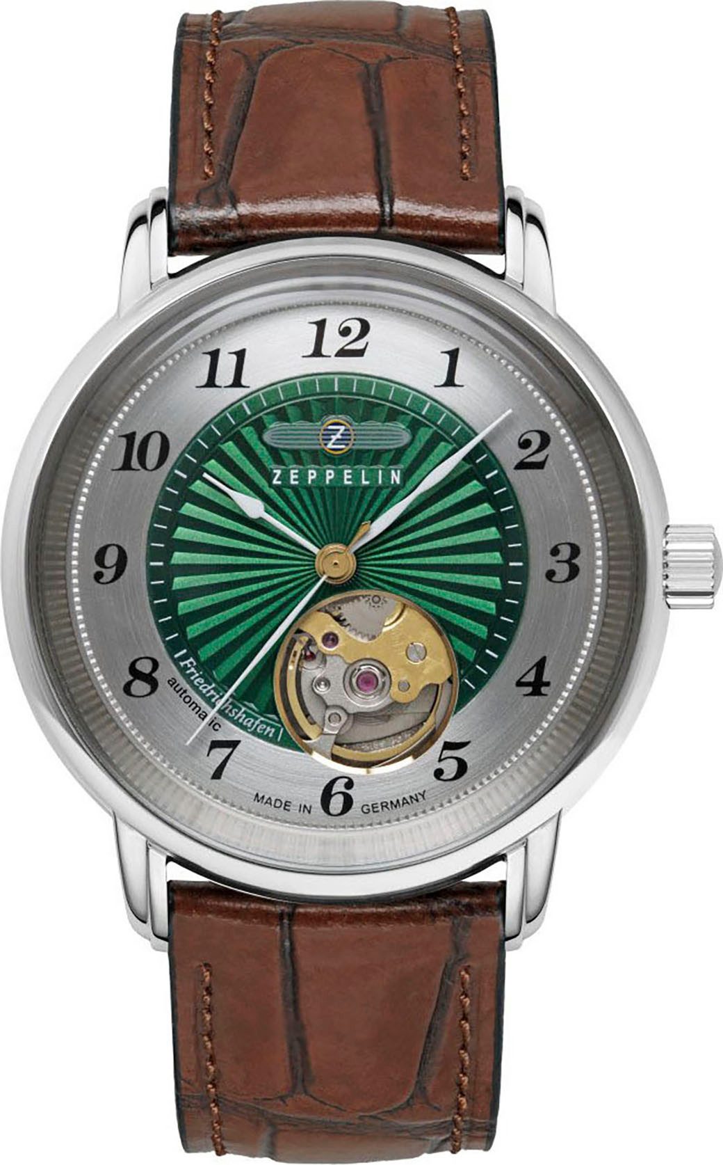 ZEPPELIN Automatikuhr Friedrichshafen Lady Open Heart günstig online kaufen