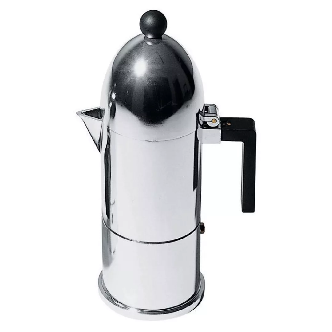 Alessi - La Cupola Espressokocher - aluminium/glänzend poliert/H 22,4cm / 8 günstig online kaufen
