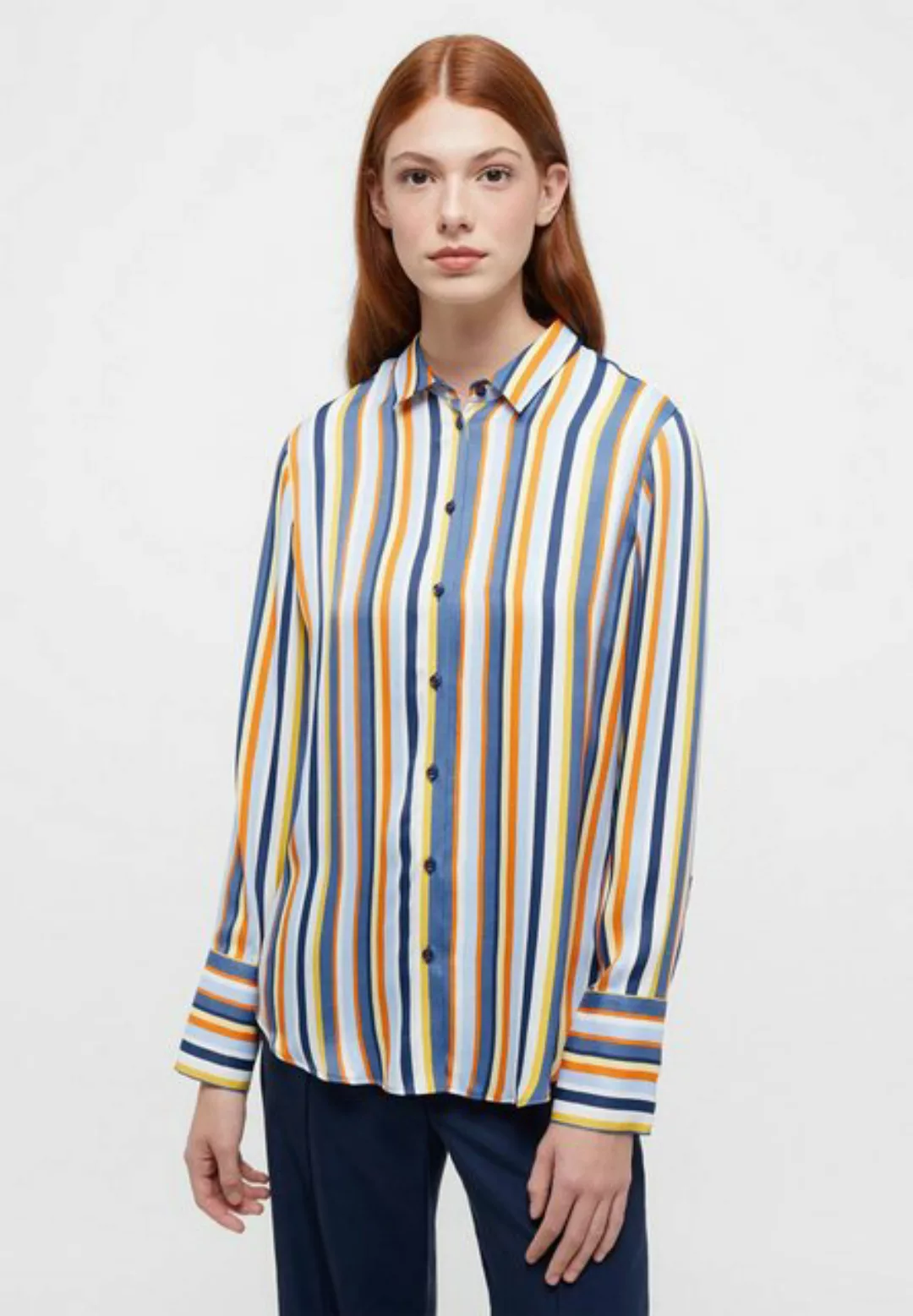 Eterna Blusentop Bluse Viskose Langarm günstig online kaufen