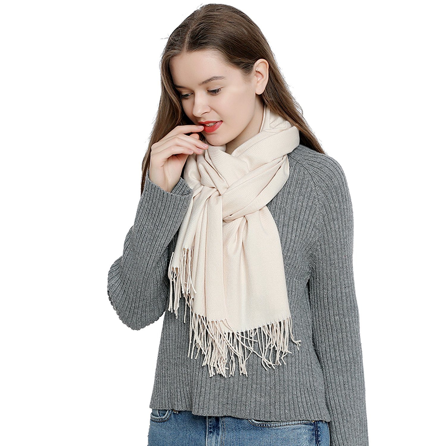 Schal Damen Schal einfarbig 185 x günstig online kaufen